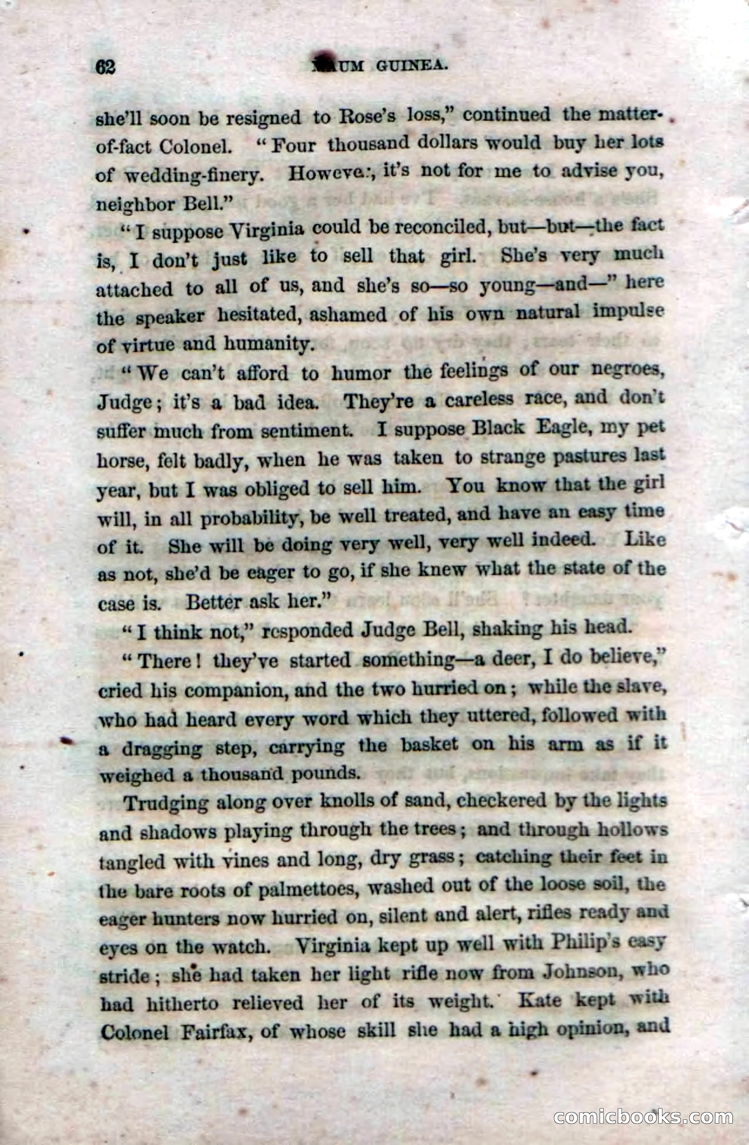Beadle's Dime Novels No. 33: Maum Guinea and Her Plantation Children — page 68 of 228