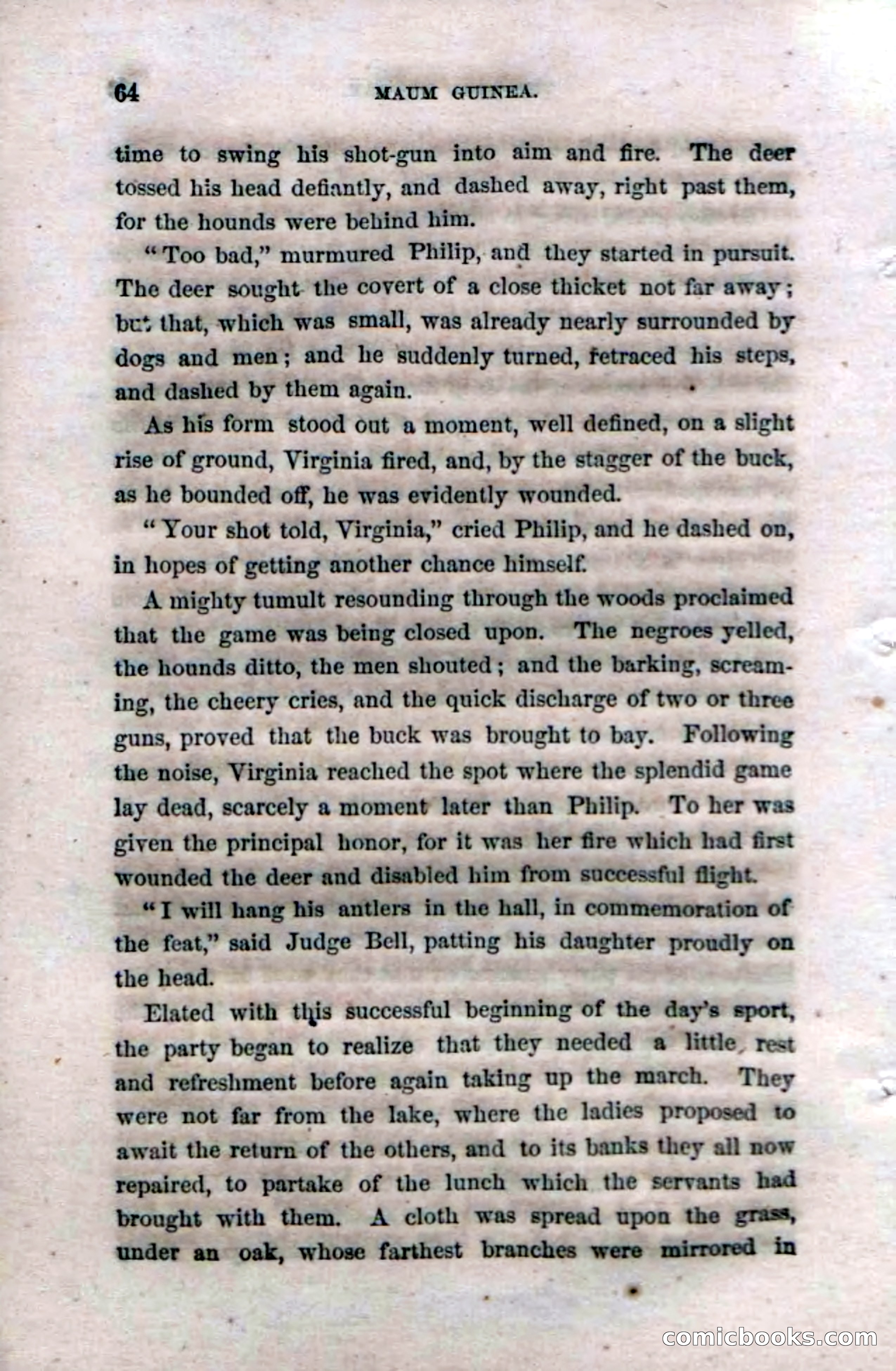 Beadle's Dime Novels No. 33: Maum Guinea and Her Plantation Children — page 70 of 228