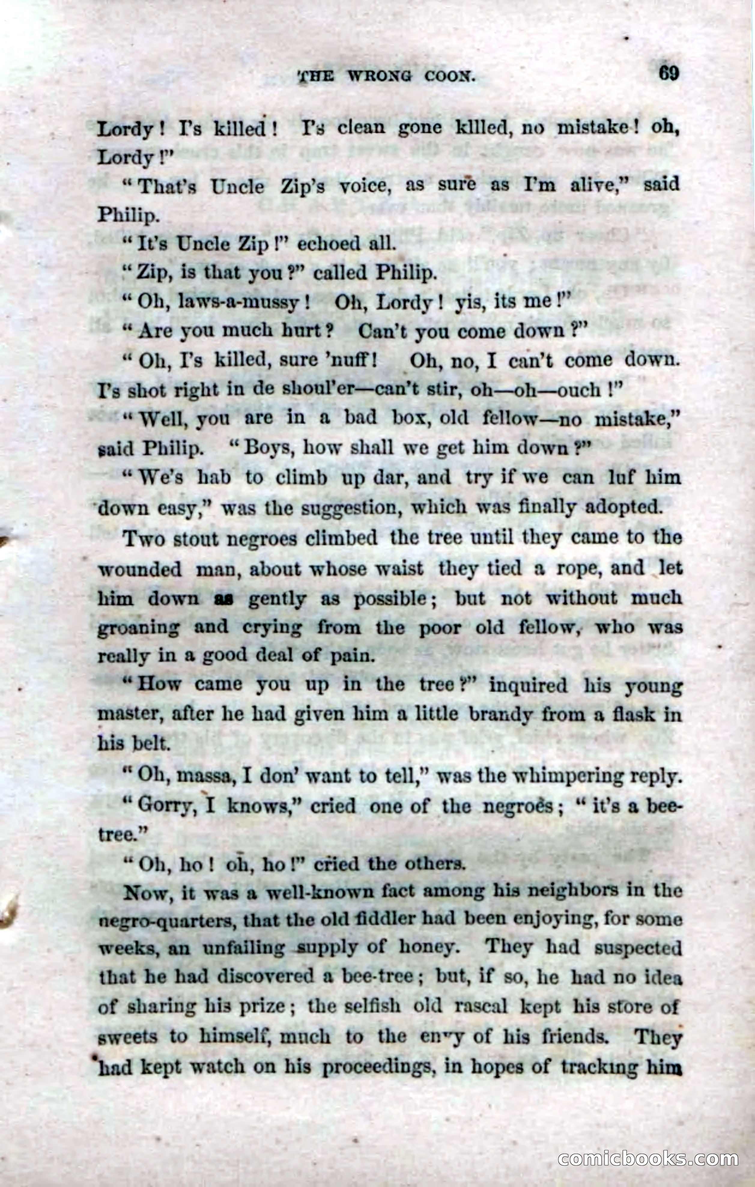 Beadle's Dime Novels No. 33: Maum Guinea and Her Plantation Children — page 75 of 228