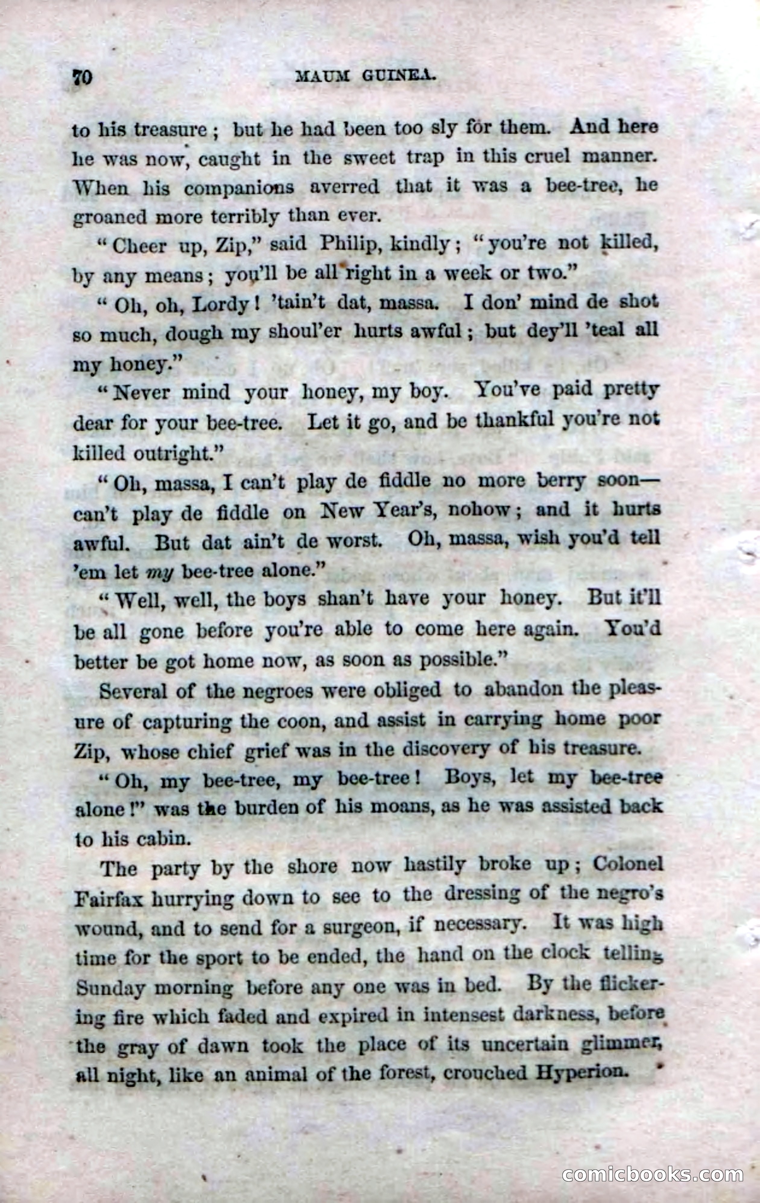 Beadle's Dime Novels No. 33: Maum Guinea and Her Plantation Children — page 76 of 228