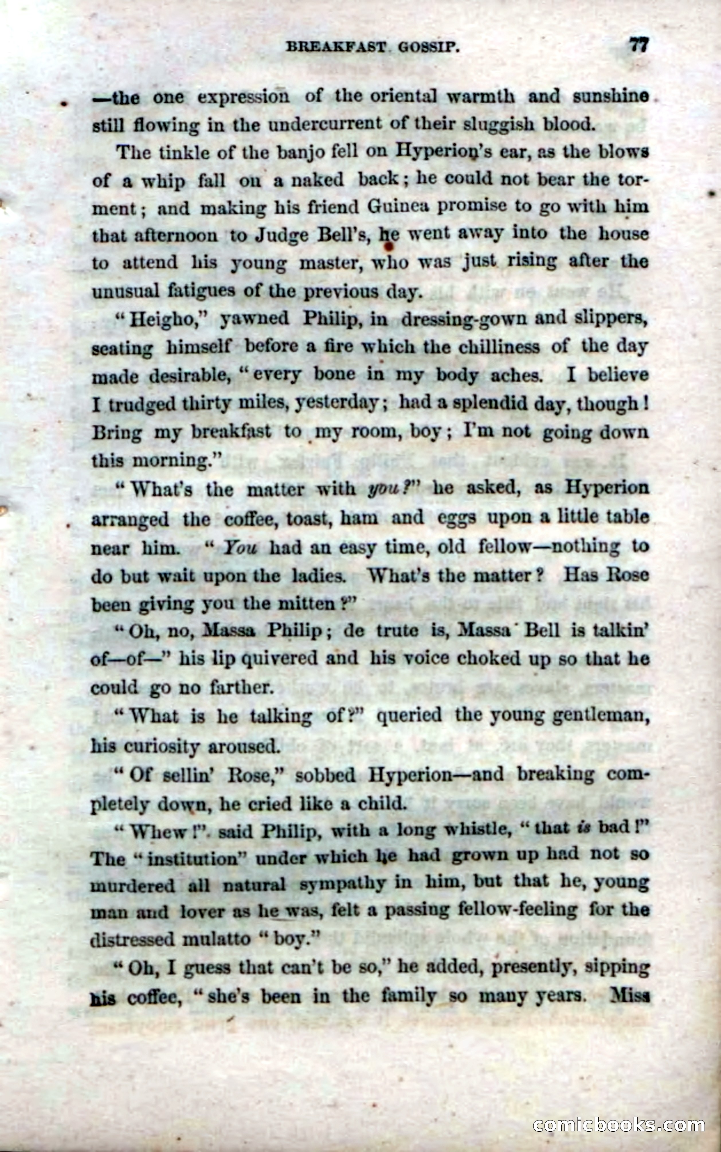 Beadle's Dime Novels No. 33: Maum Guinea and Her Plantation Children — page 83 of 228