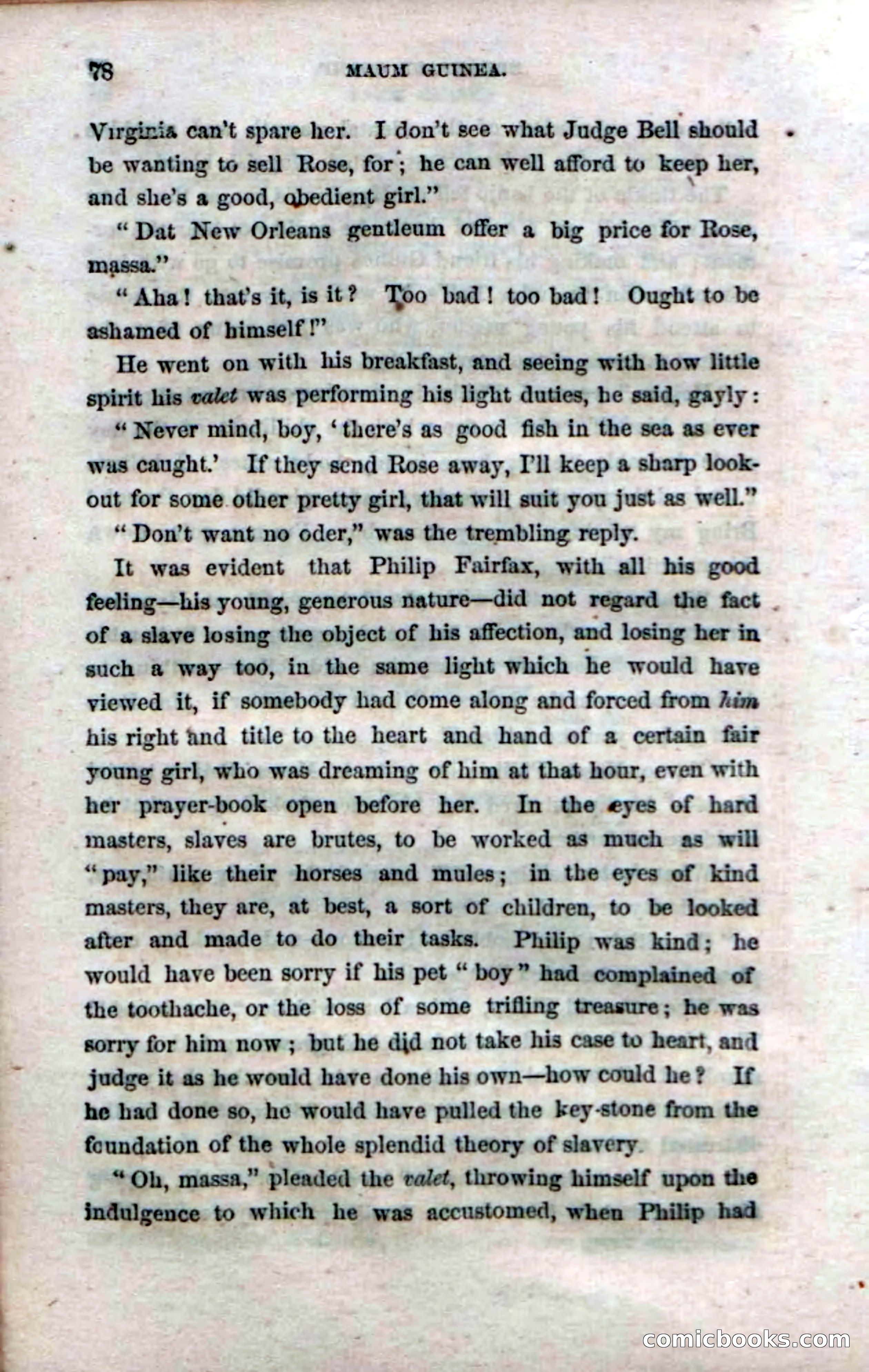 Beadle's Dime Novels No. 33: Maum Guinea and Her Plantation Children — page 84 of 228