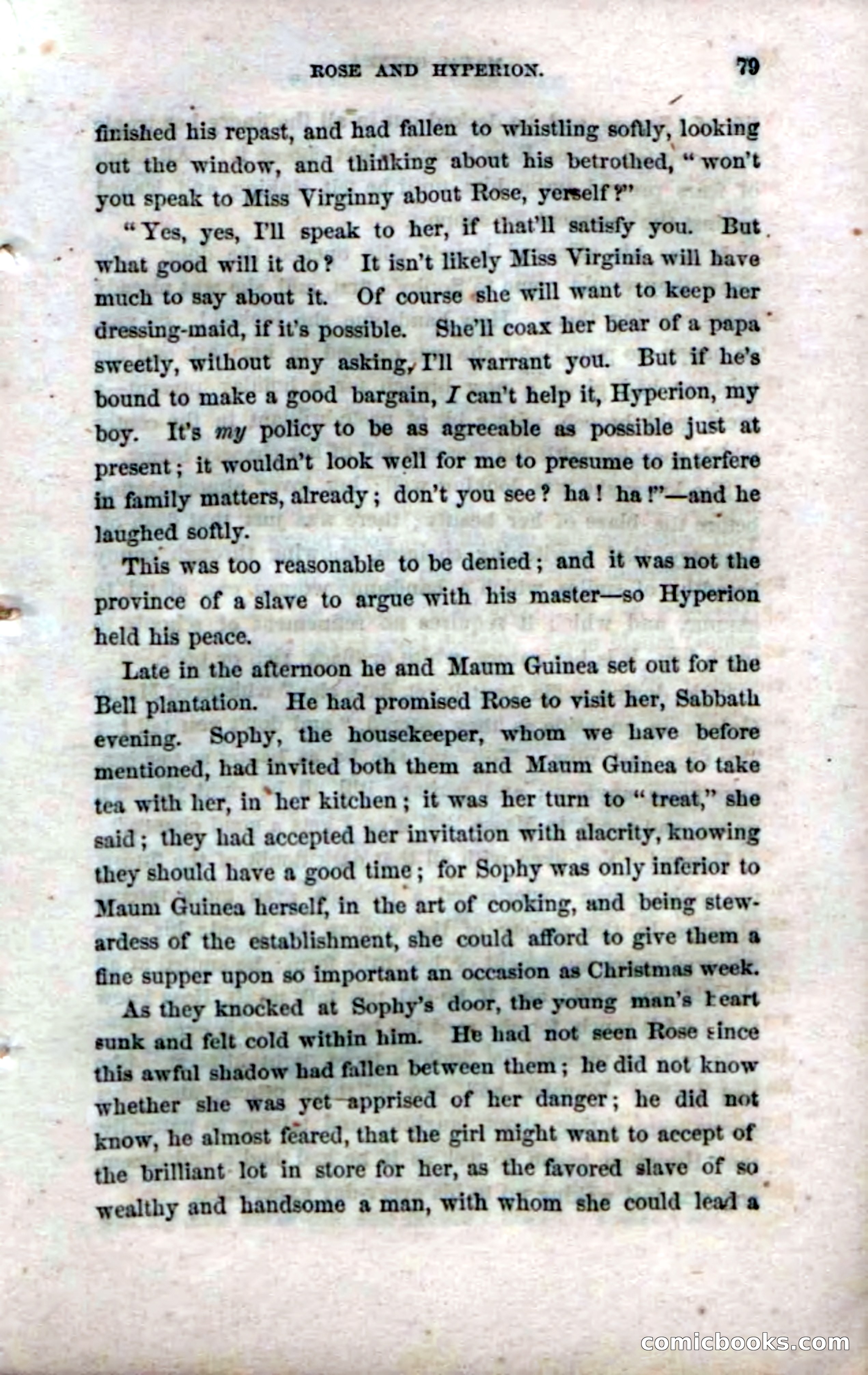 Beadle's Dime Novels No. 33: Maum Guinea and Her Plantation Children — page 85 of 228