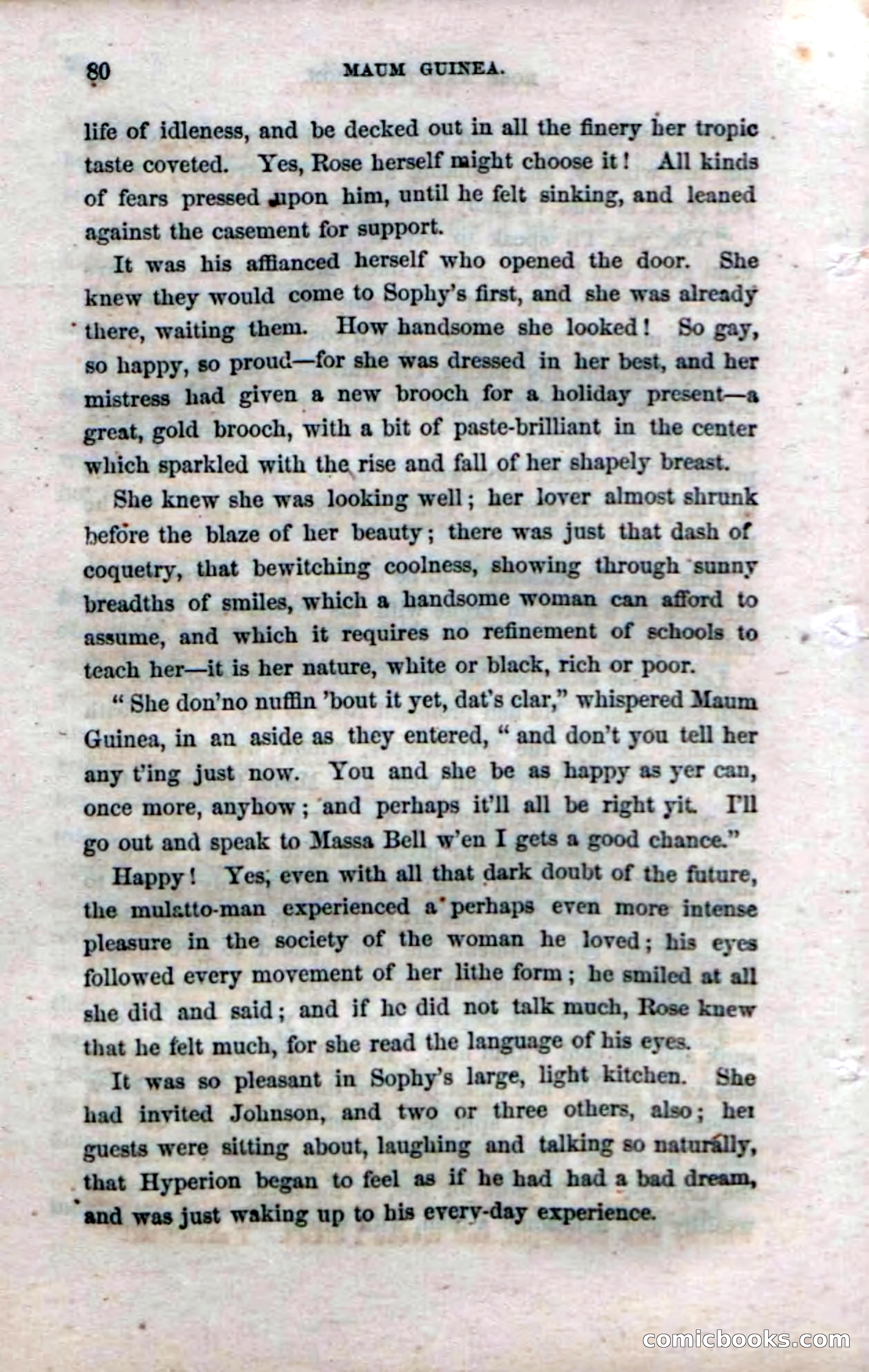 Beadle's Dime Novels No. 33: Maum Guinea and Her Plantation Children — page 86 of 228