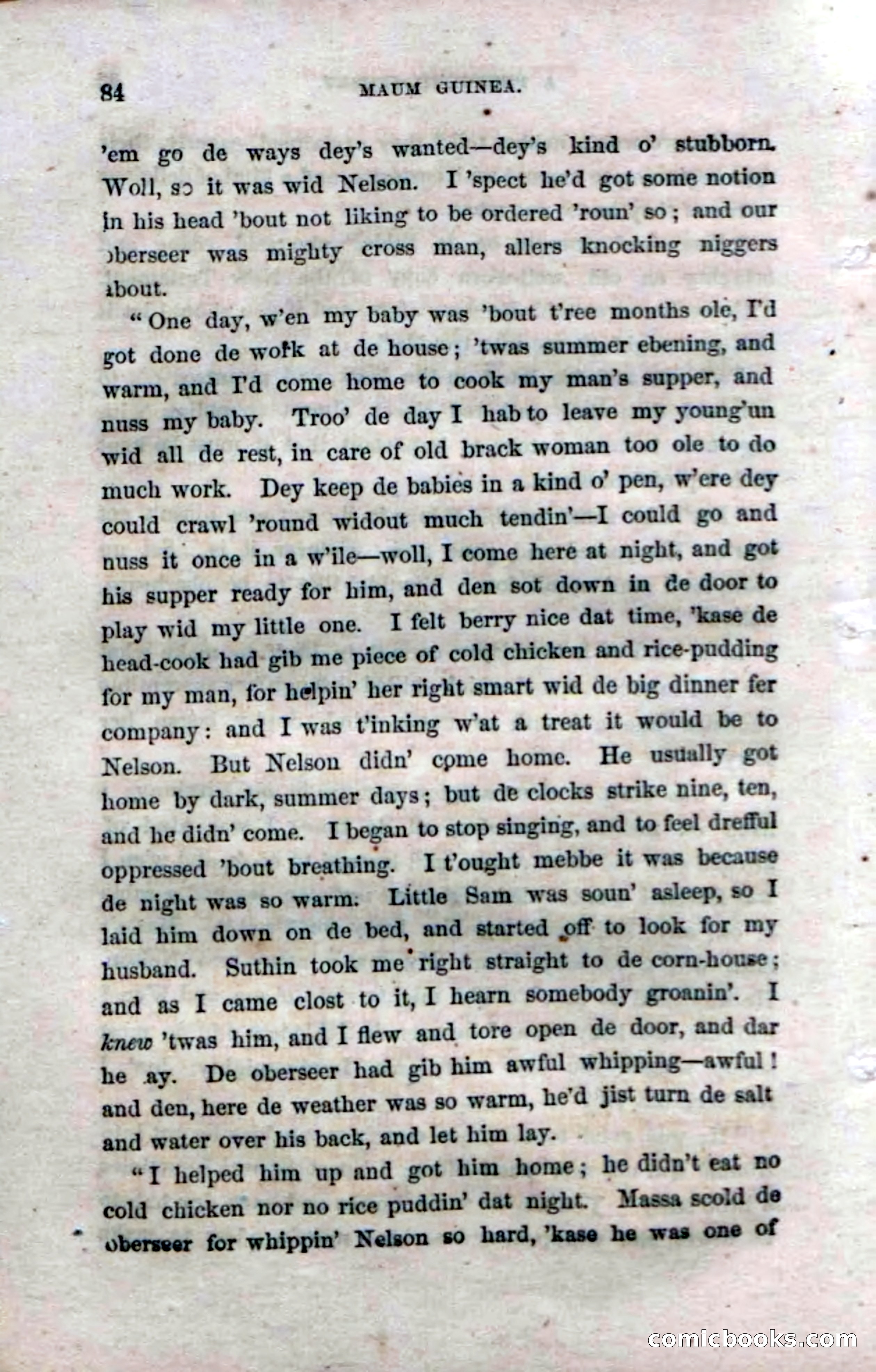 Beadle's Dime Novels No. 33: Maum Guinea and Her Plantation Children — page 92 of 228