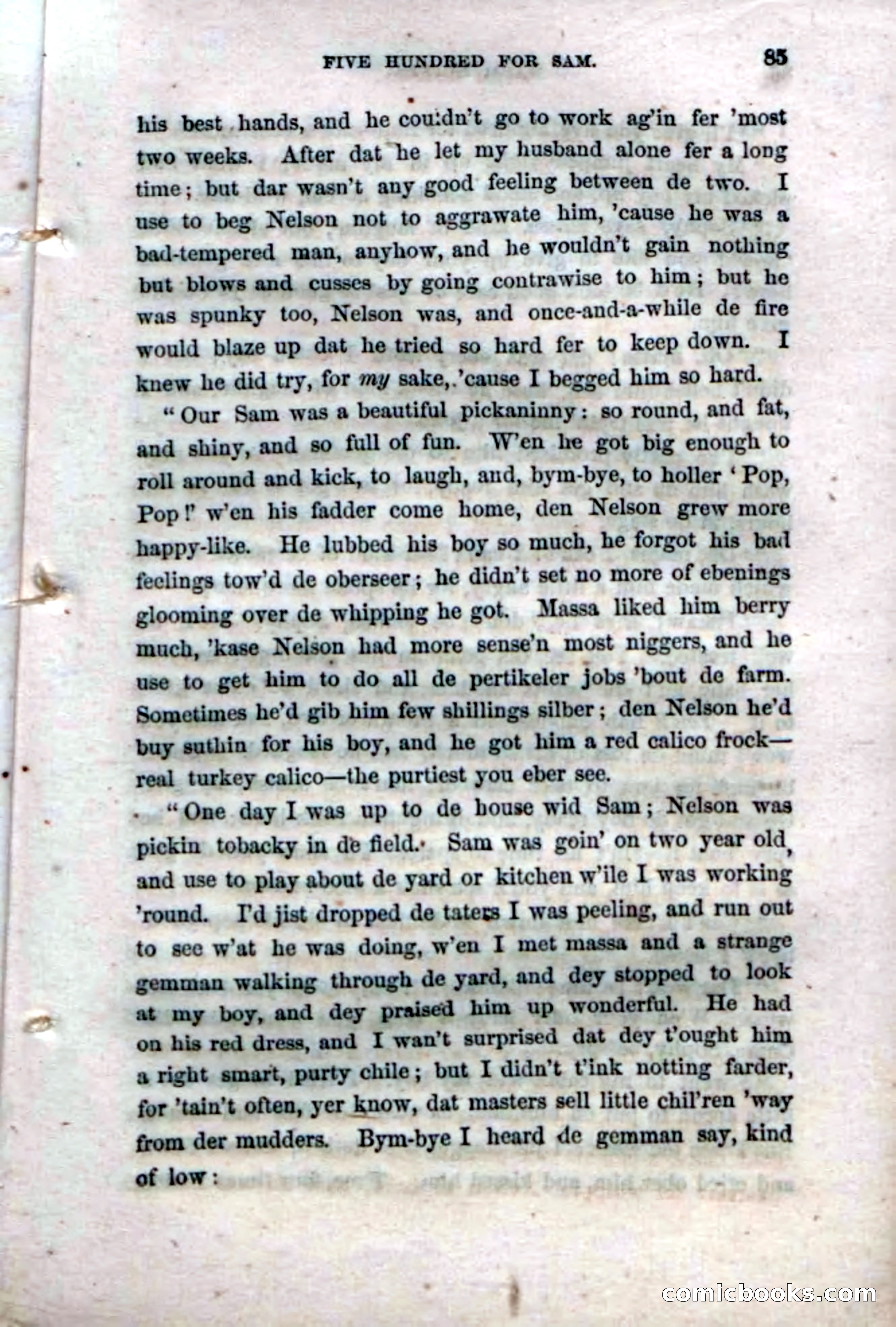 Beadle's Dime Novels No. 33: Maum Guinea and Her Plantation Children — page 93 of 228