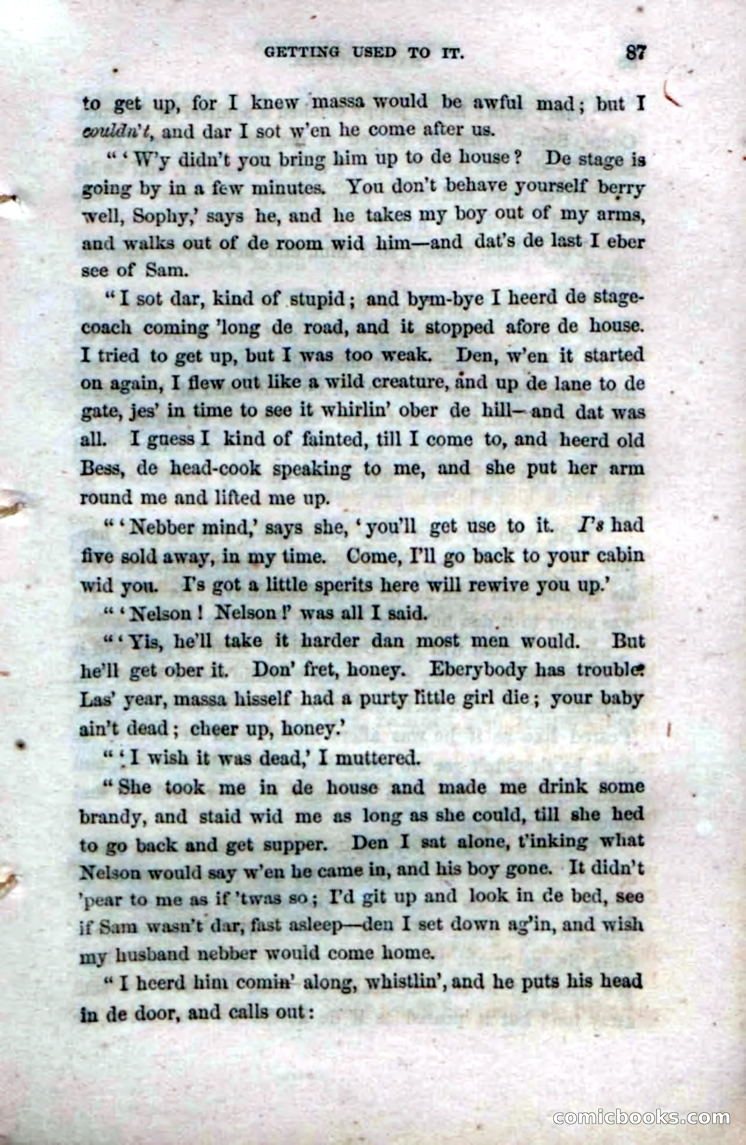 Beadle's Dime Novels No. 33: Maum Guinea and Her Plantation Children — page 95 of 228