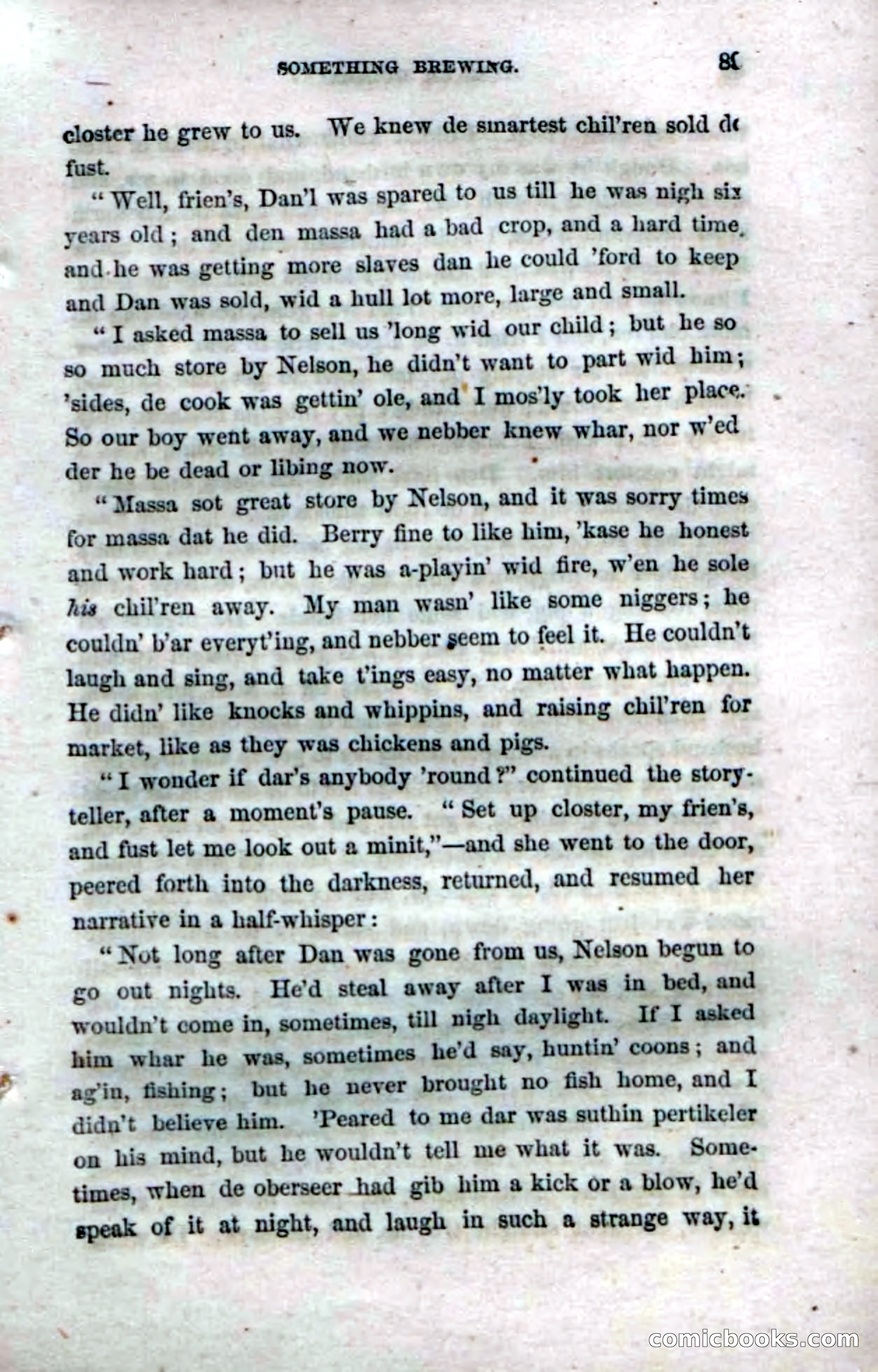 Beadle's Dime Novels No. 33: Maum Guinea and Her Plantation Children — page 97 of 228