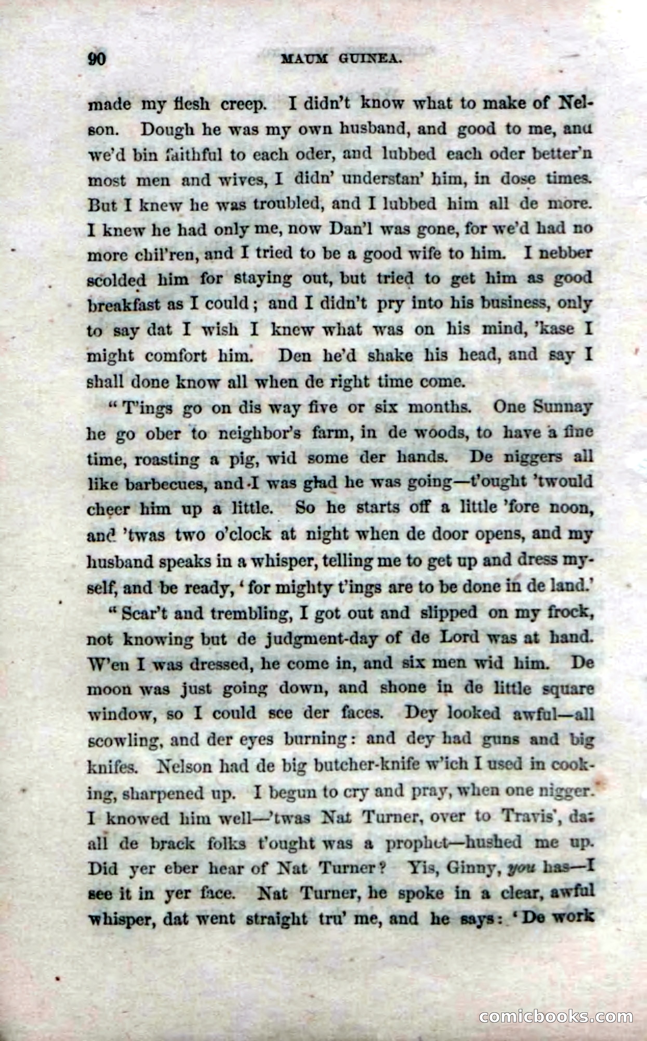 Beadle's Dime Novels No. 33: Maum Guinea and Her Plantation Children — page 98 of 228