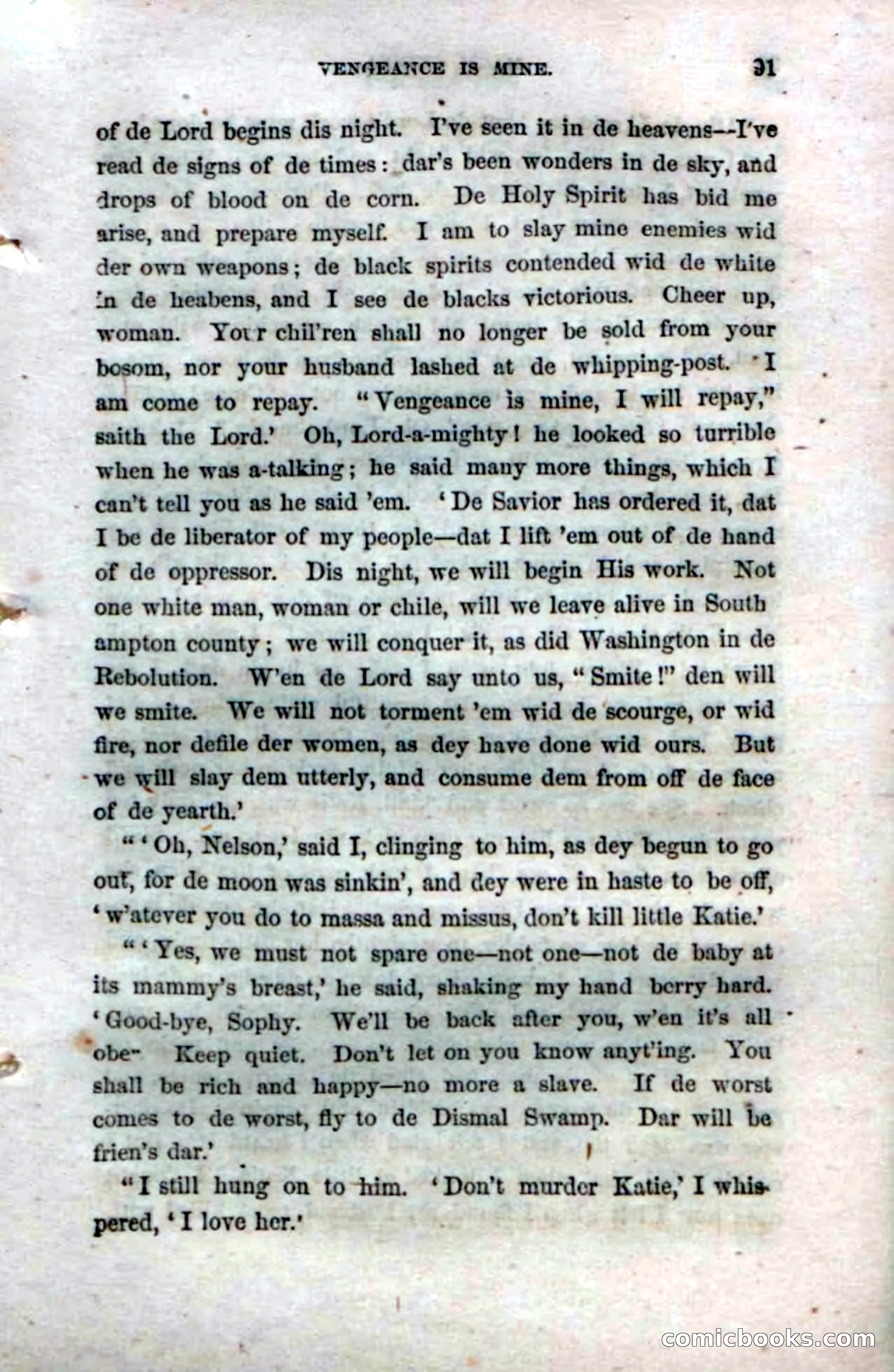 Beadle's Dime Novels No. 33: Maum Guinea and Her Plantation Children — page 99 of 228