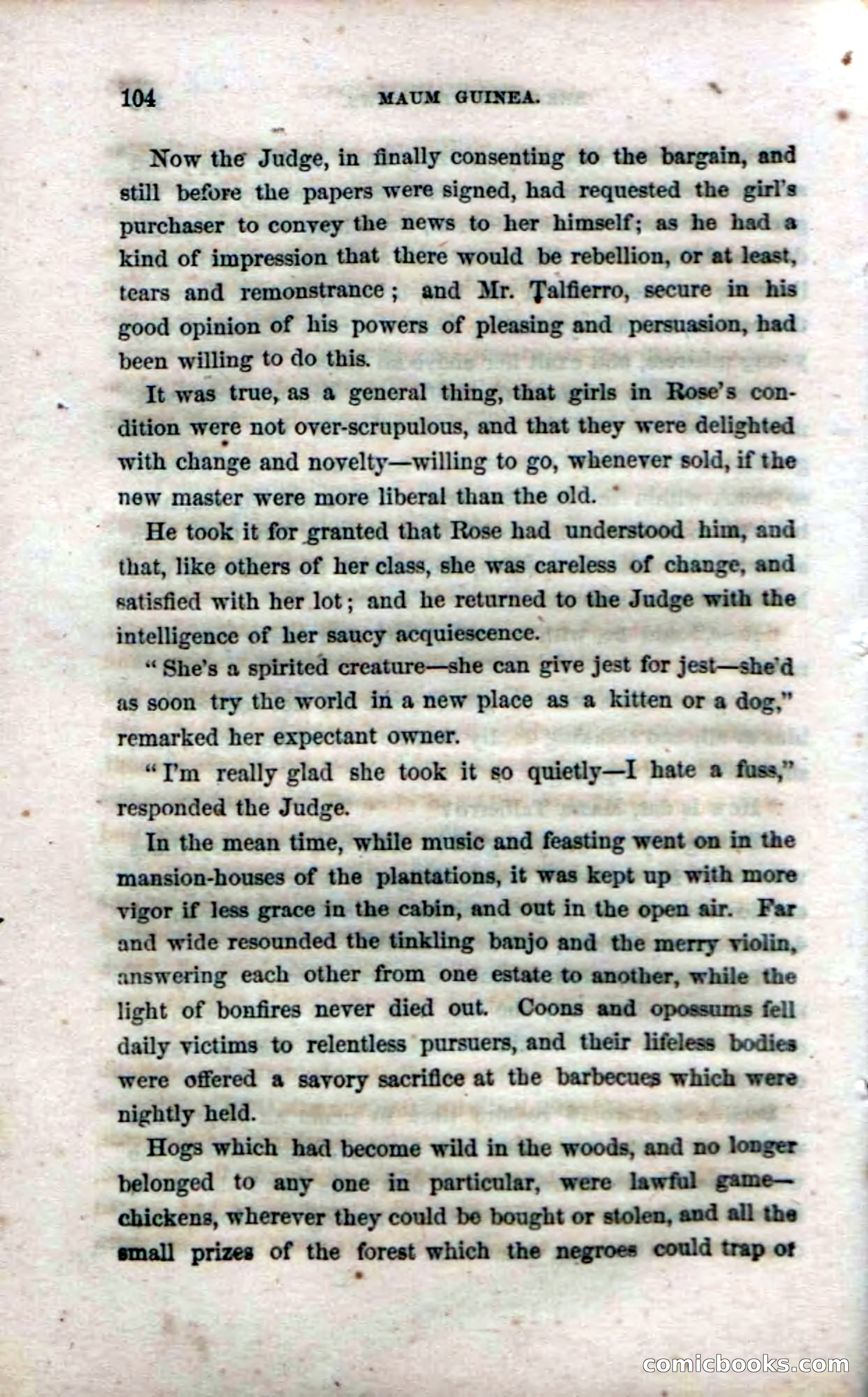 Beadle's Dime Novels No. 33: Maum Guinea and Her Plantation Children — page 112 of 228