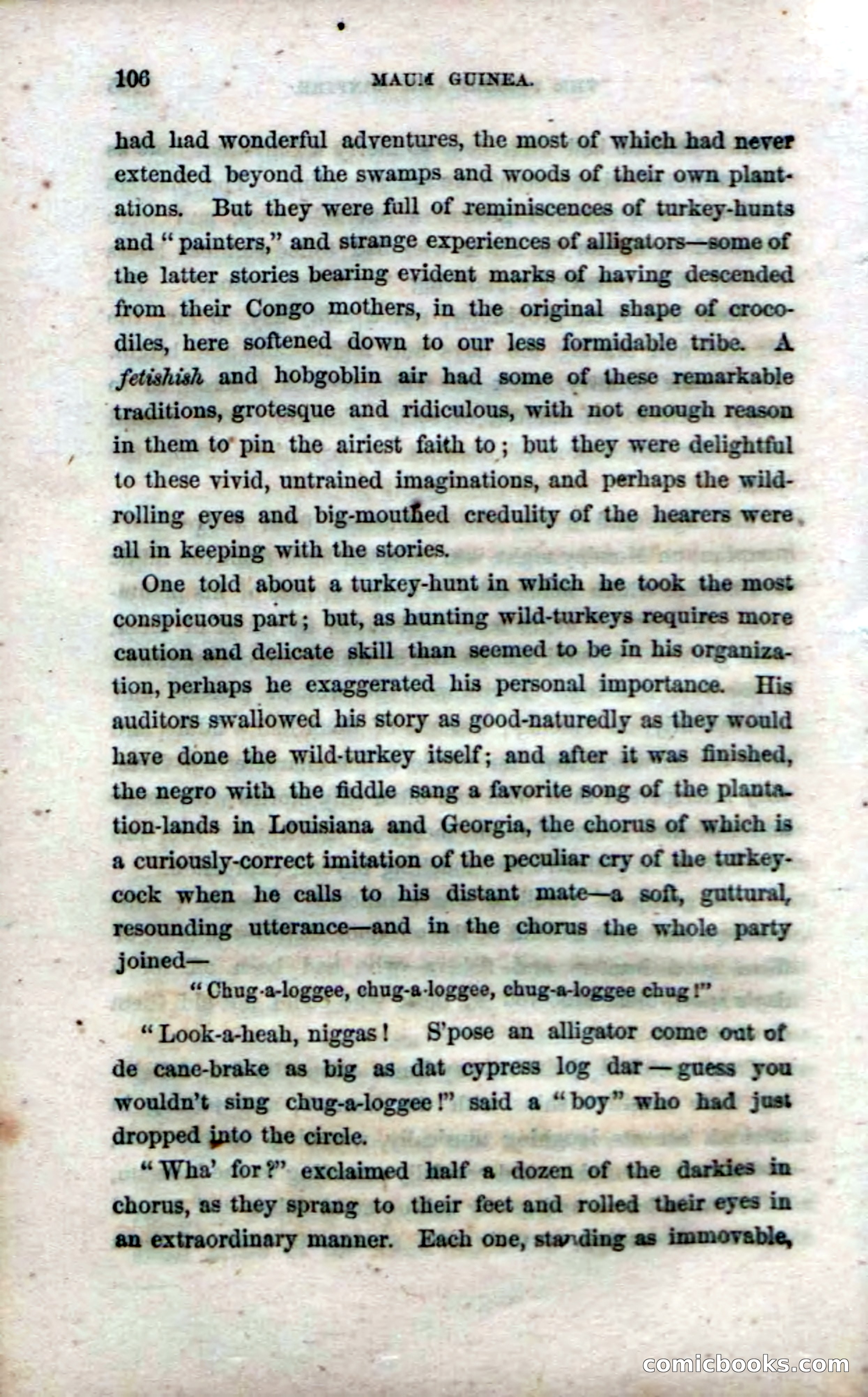 Beadle's Dime Novels No. 33: Maum Guinea and Her Plantation Children — page 114 of 228