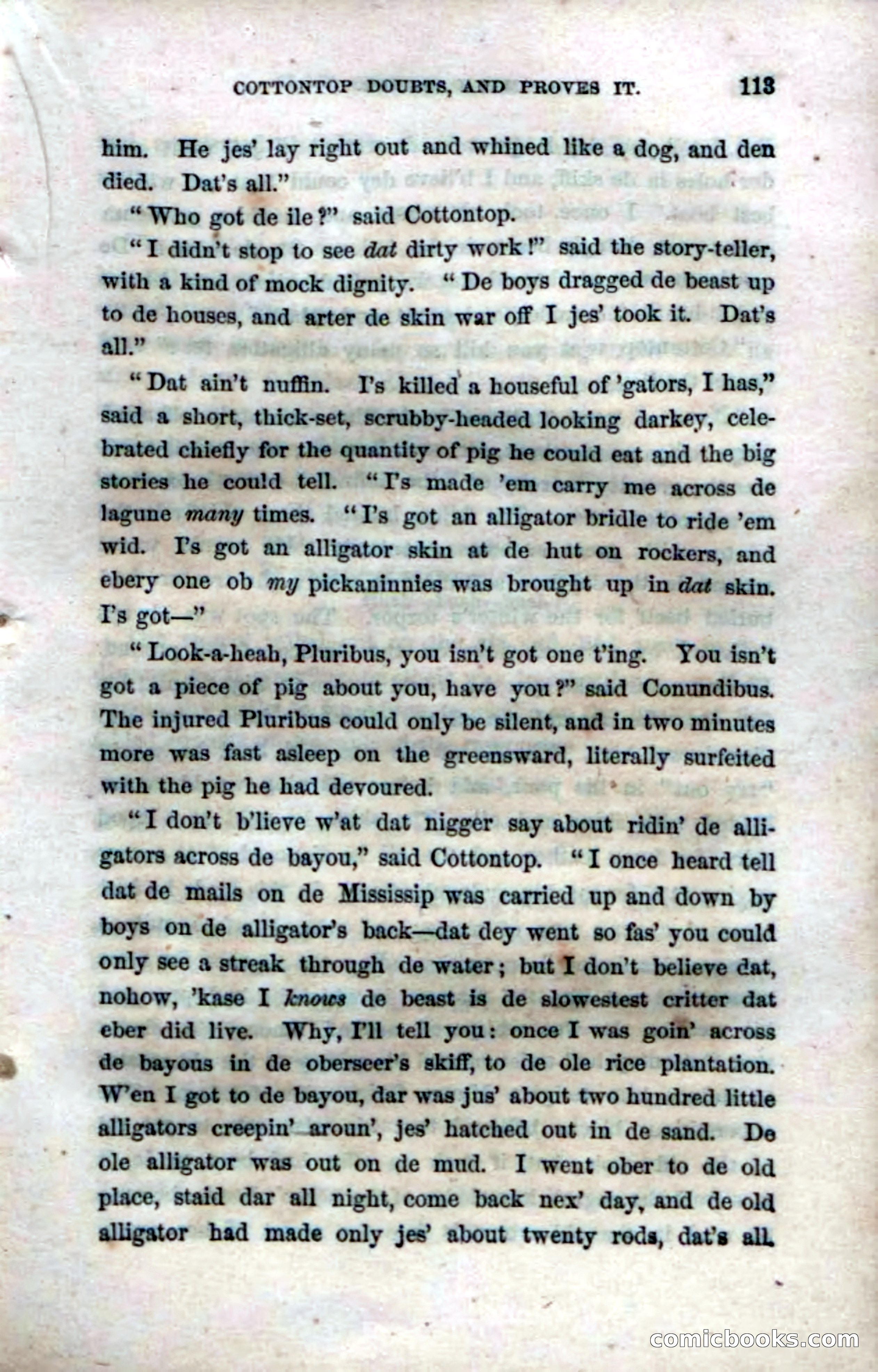 Beadle's Dime Novels No. 33: Maum Guinea and Her Plantation Children — page 123 of 228
