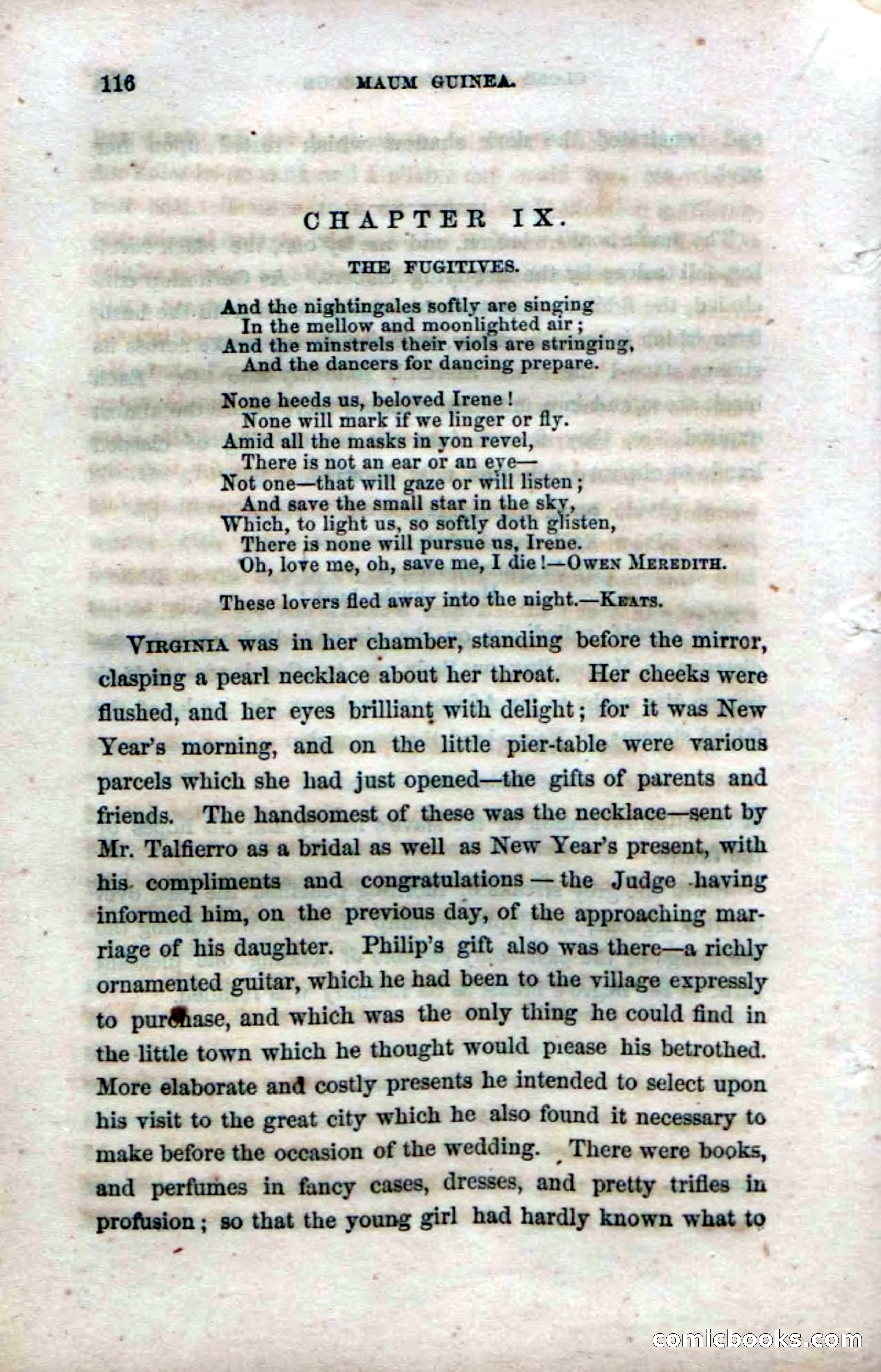 Beadle's Dime Novels No. 33: Maum Guinea and Her Plantation Children — page 126 of 228