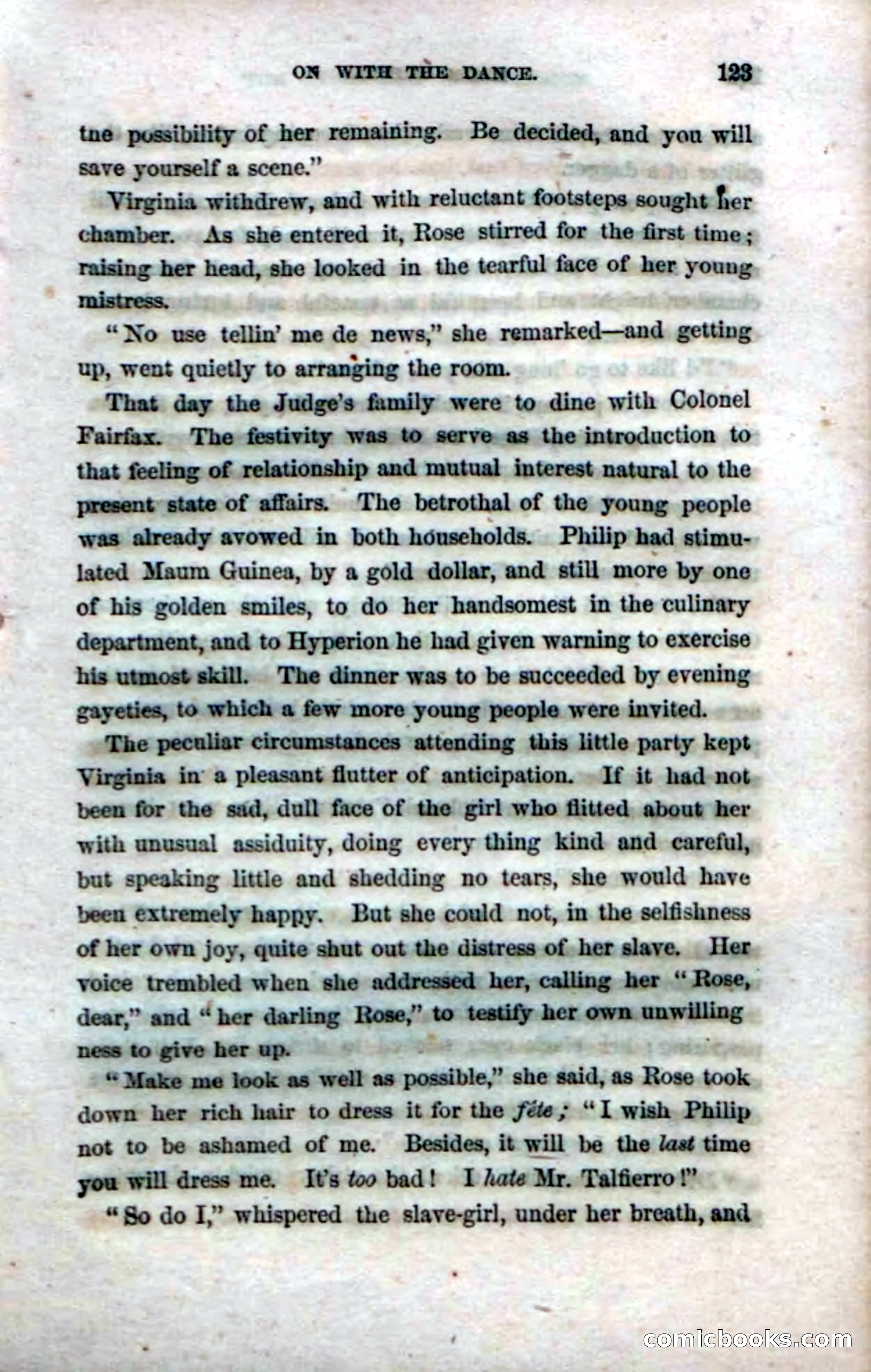 Beadle's Dime Novels No. 33: Maum Guinea and Her Plantation Children — page 133 of 228