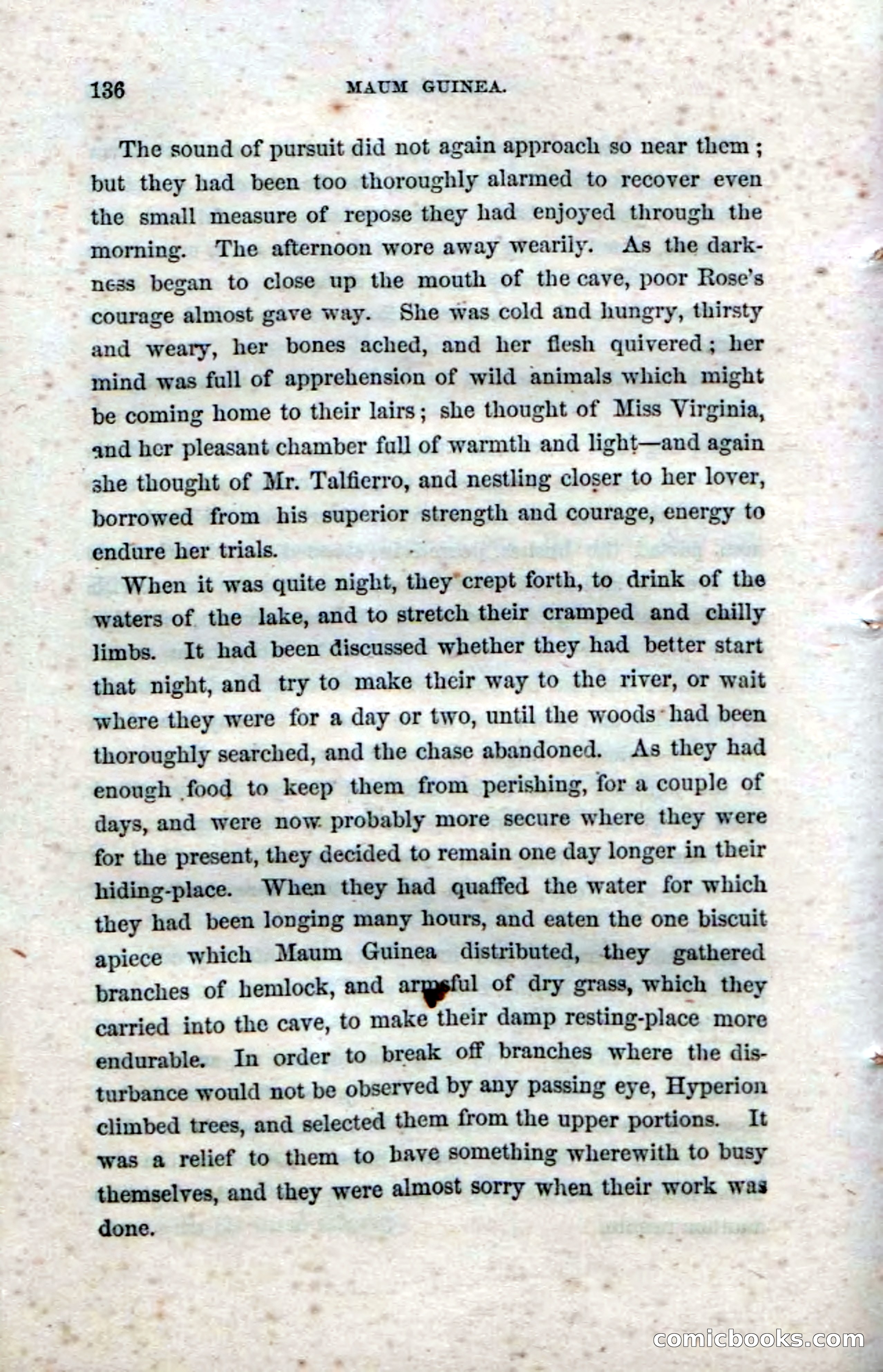 Beadle's Dime Novels No. 33: Maum Guinea and Her Plantation Children — page 146 of 228