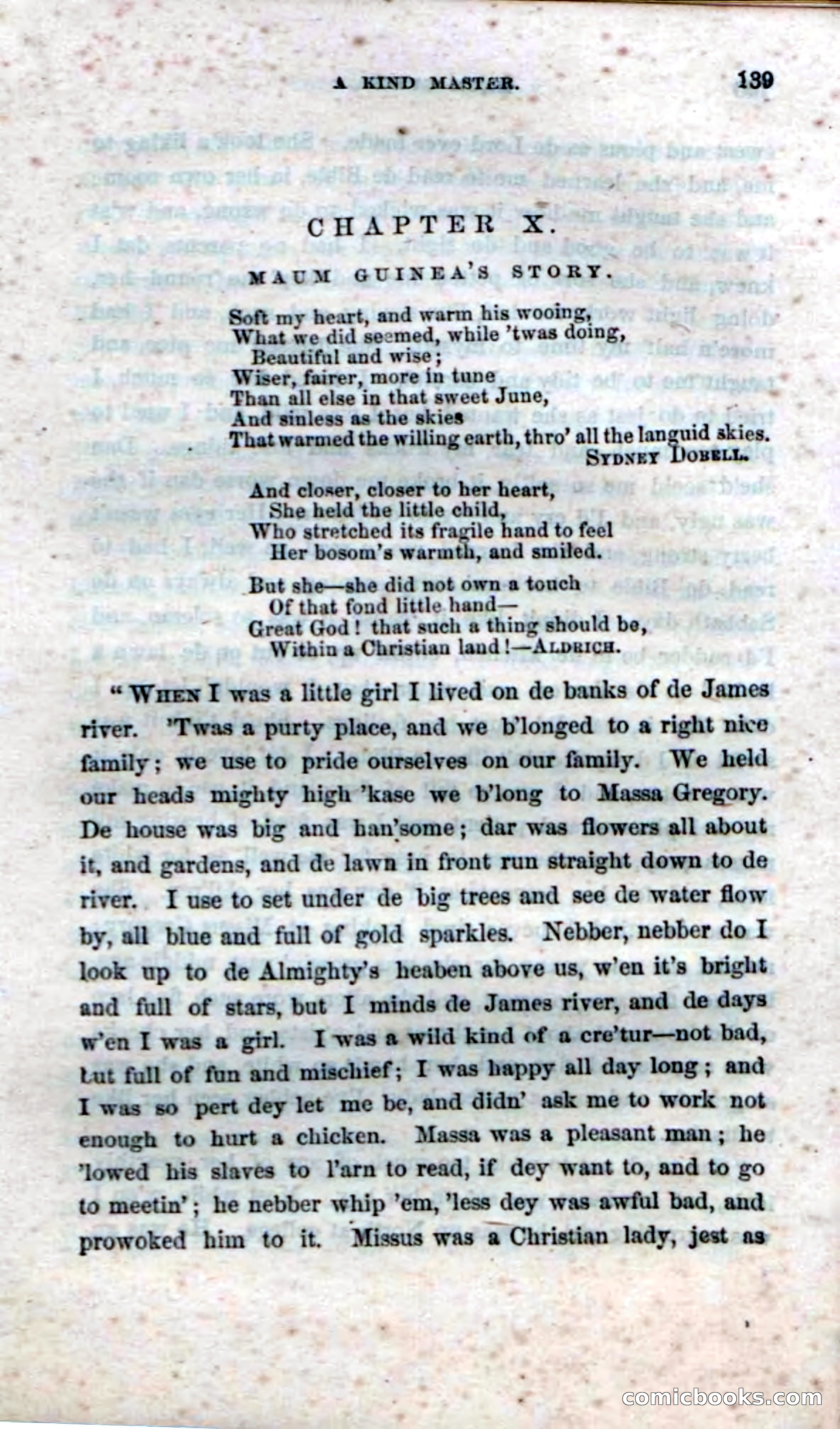 Beadle's Dime Novels No. 33: Maum Guinea and Her Plantation Children — page 149 of 228