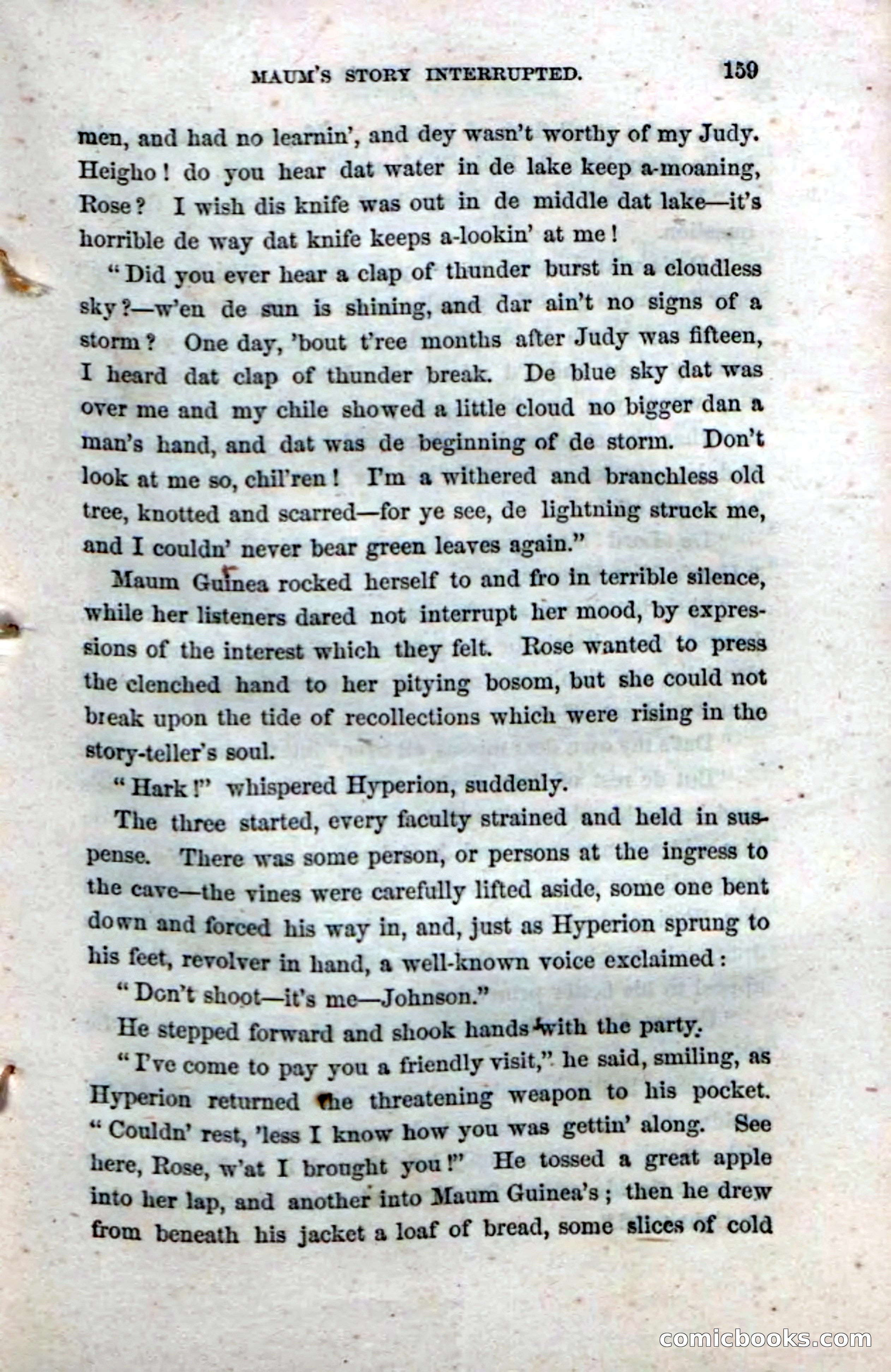 Beadle's Dime Novels No. 33: Maum Guinea and Her Plantation Children — page 169 of 228