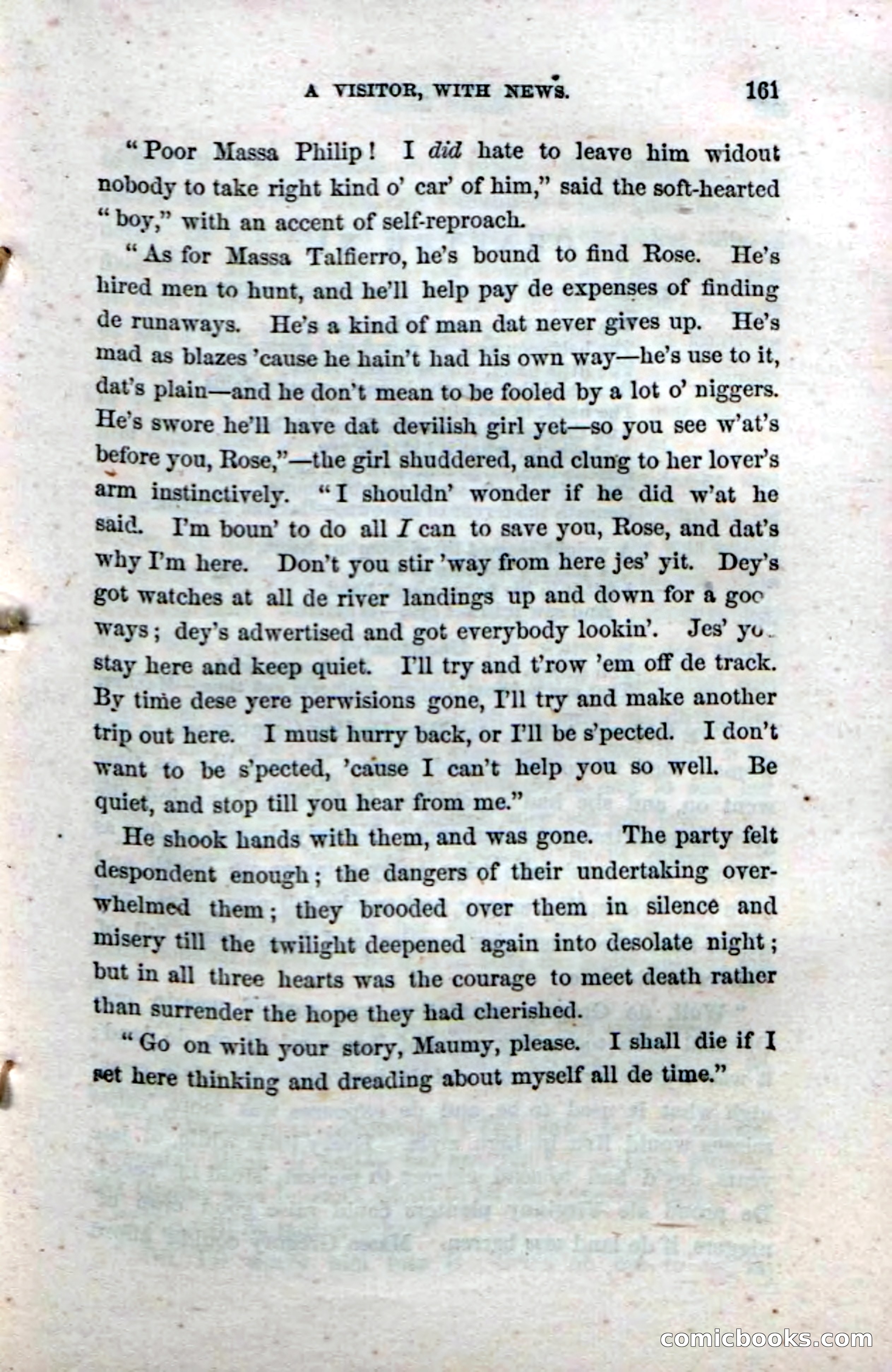Beadle's Dime Novels No. 33: Maum Guinea and Her Plantation Children — page 171 of 228