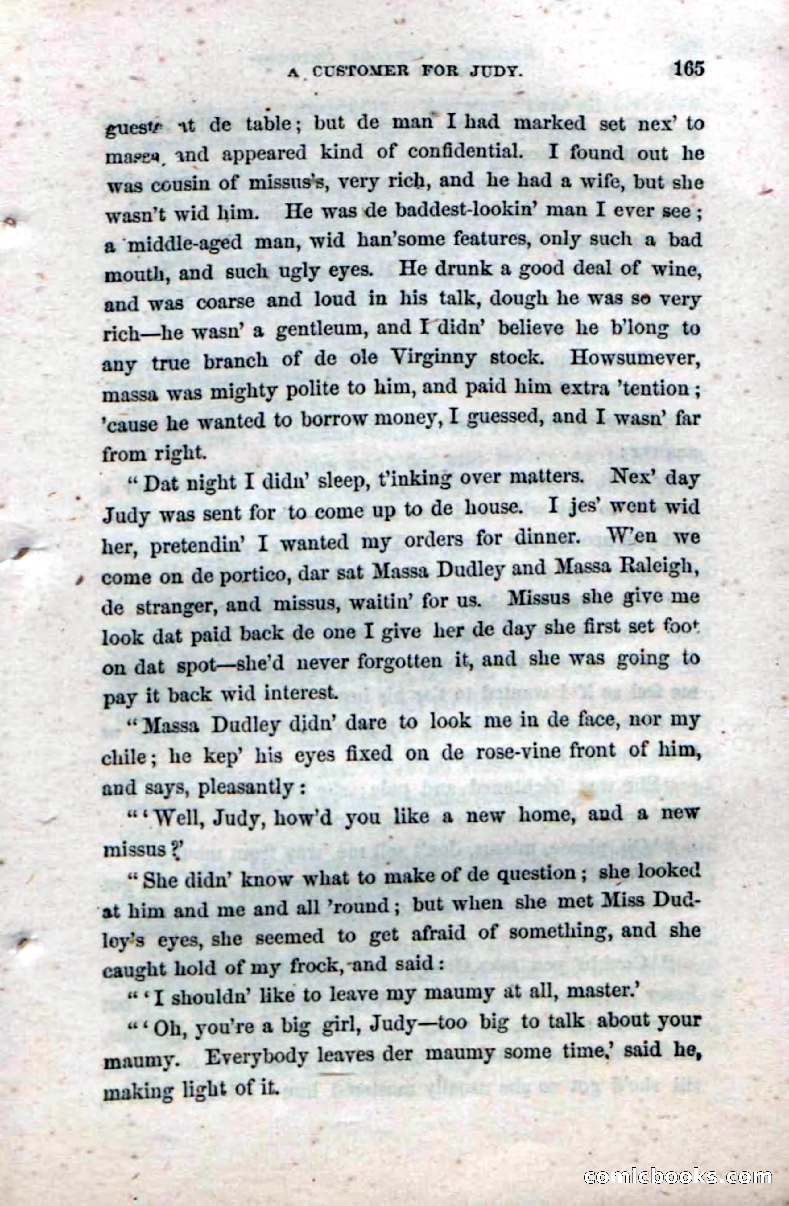 Beadle's Dime Novels No. 33: Maum Guinea and Her Plantation Children — page 175 of 228