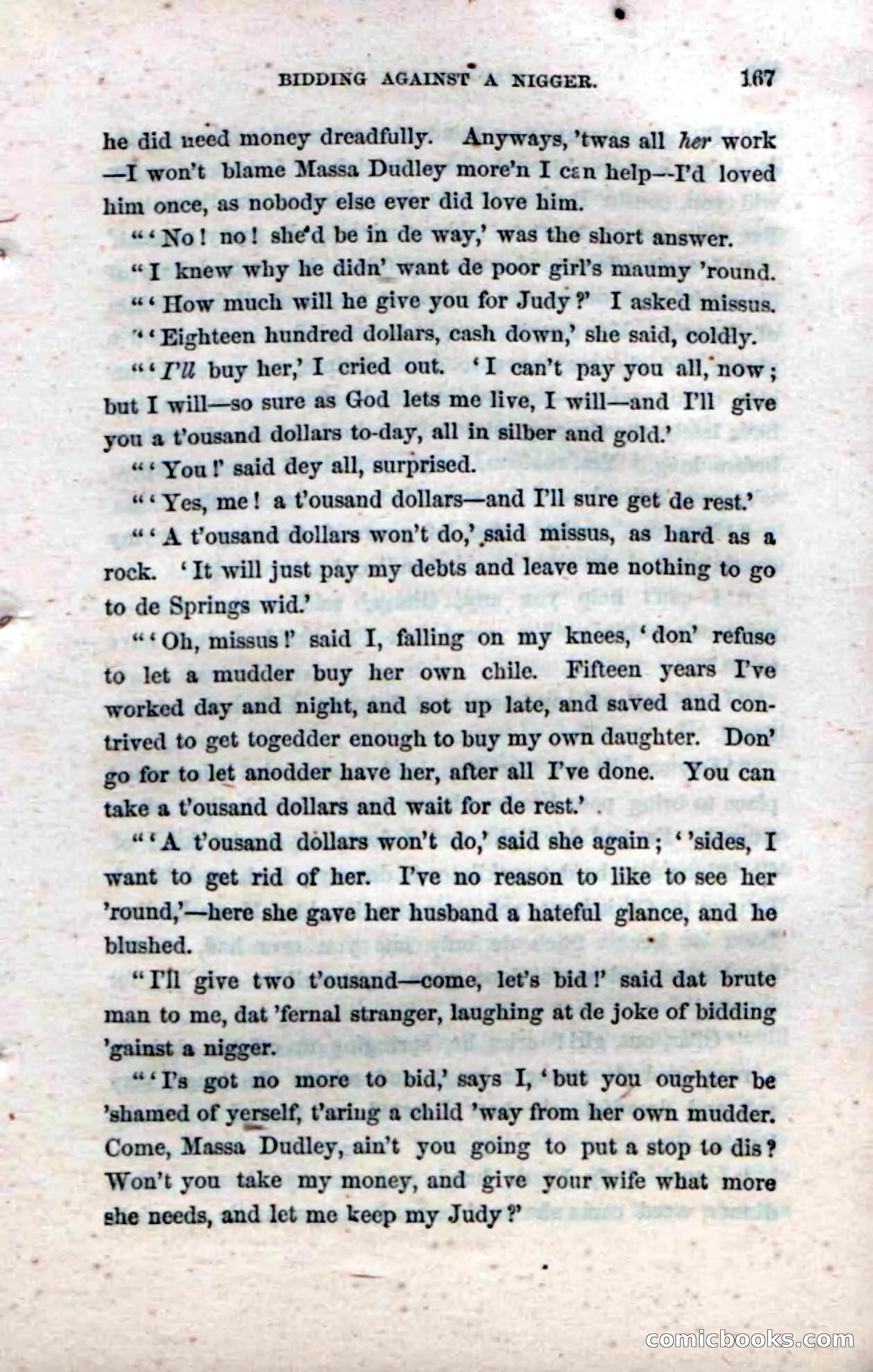 Beadle's Dime Novels No. 33: Maum Guinea and Her Plantation Children — page 177 of 228