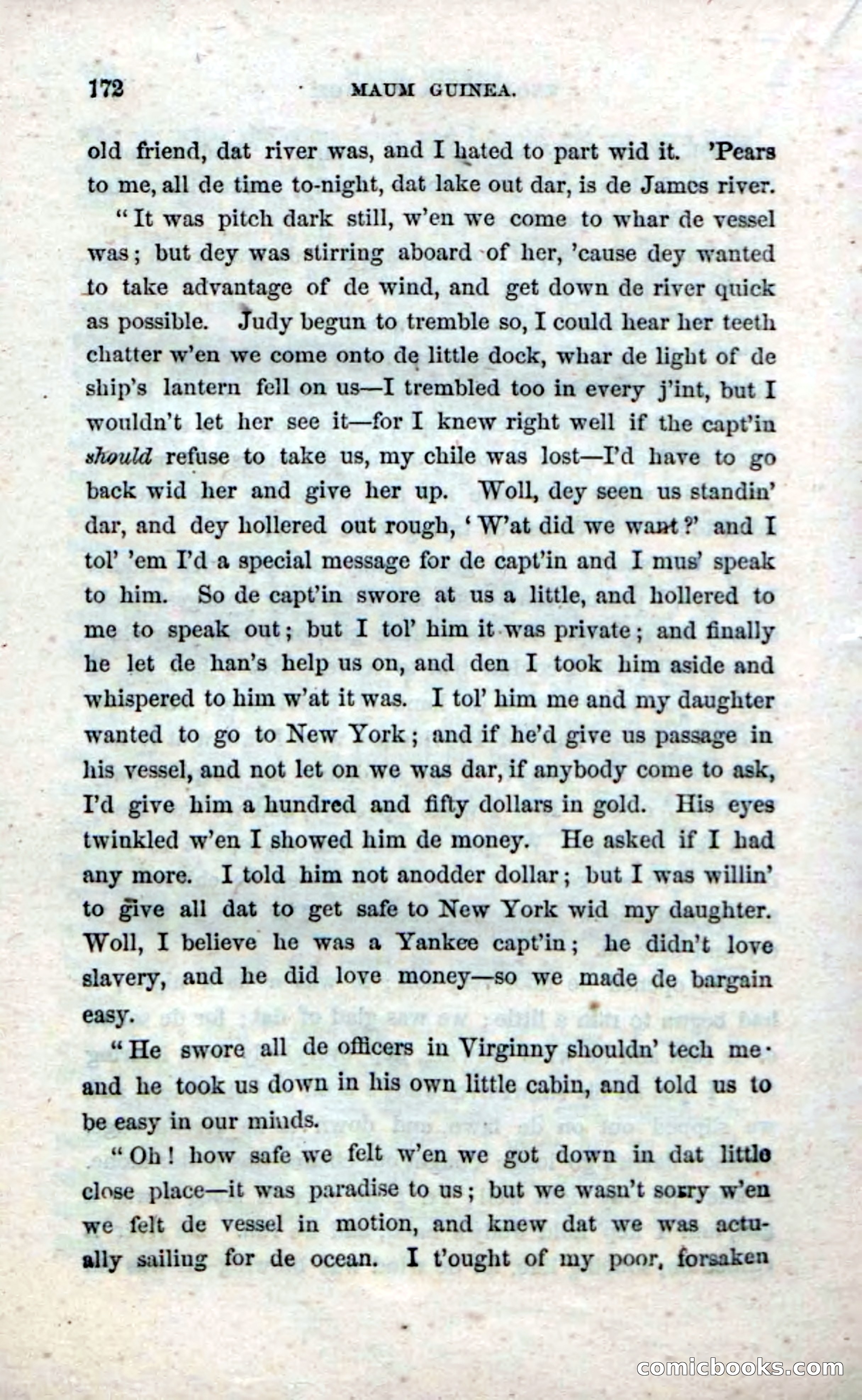 Beadle's Dime Novels No. 33: Maum Guinea and Her Plantation Children — page 182 of 228