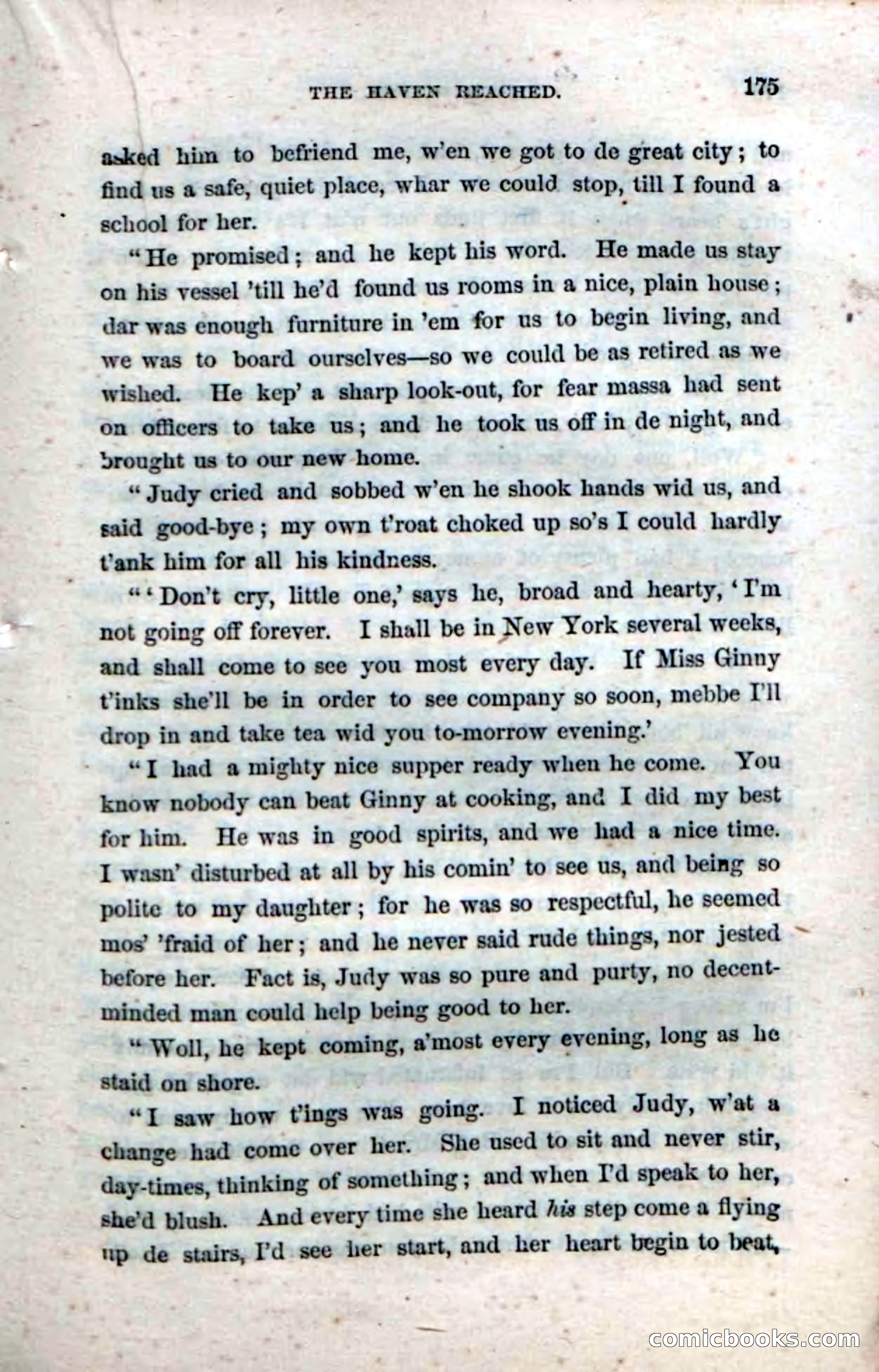 Beadle's Dime Novels No. 33: Maum Guinea and Her Plantation Children — page 185 of 228
