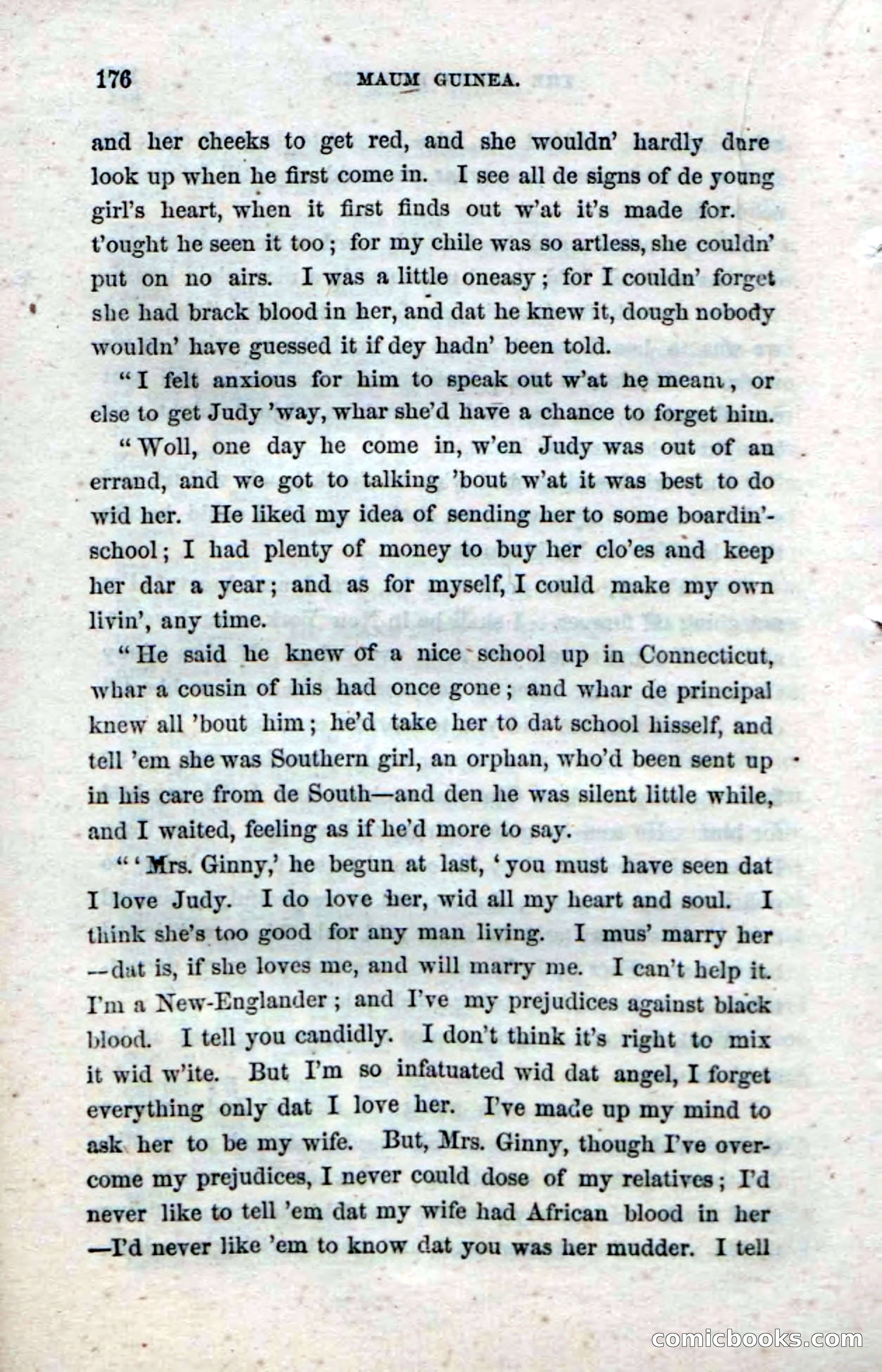 Beadle's Dime Novels No. 33: Maum Guinea and Her Plantation Children — page 186 of 228