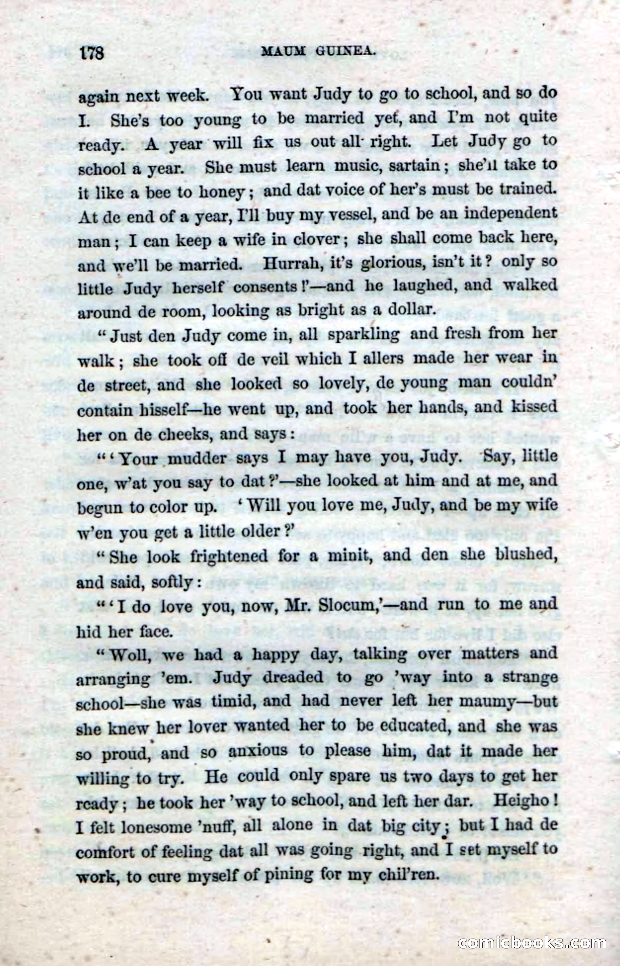 Beadle's Dime Novels No. 33: Maum Guinea and Her Plantation Children — page 188 of 228
