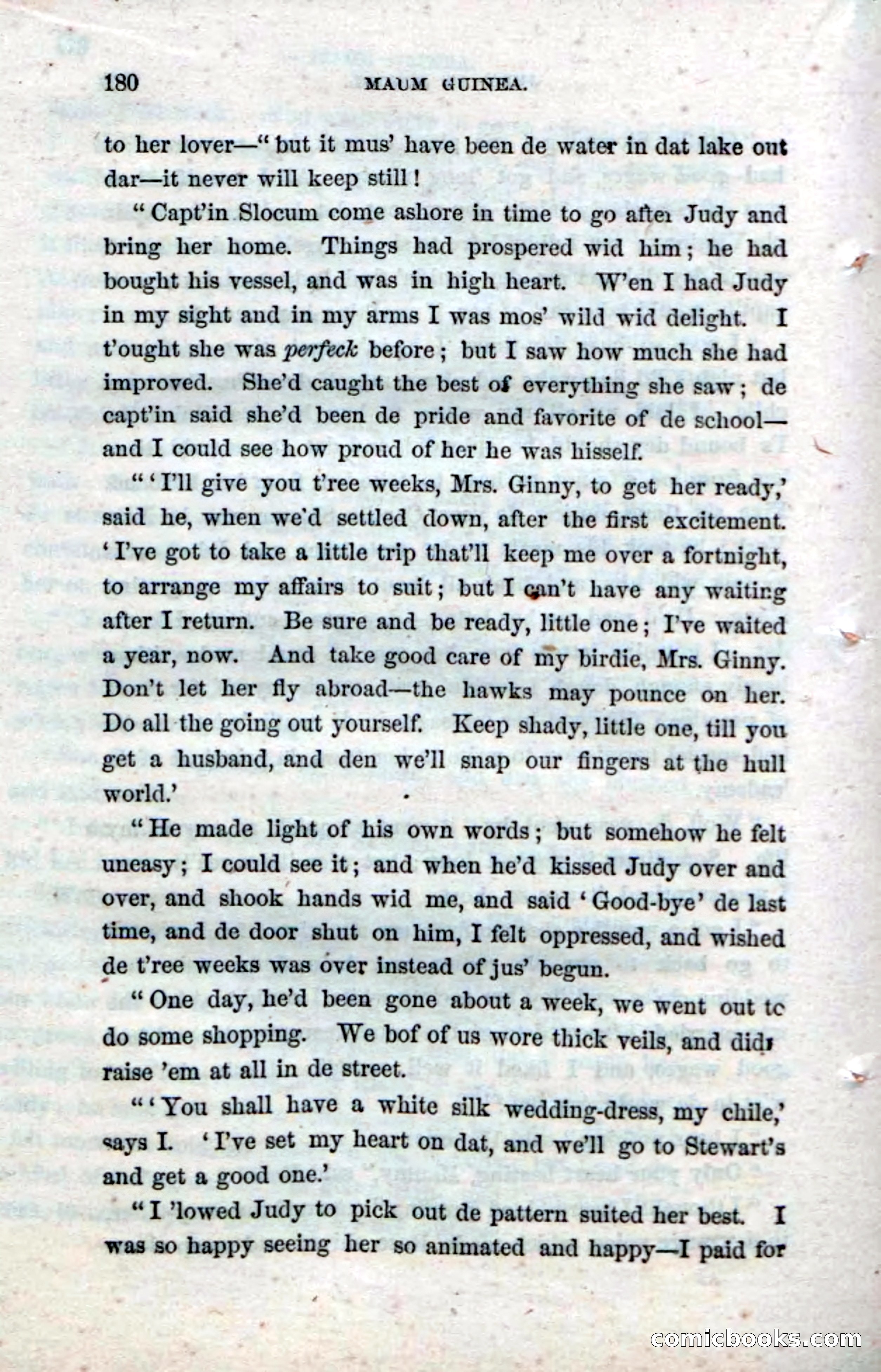 Beadle's Dime Novels No. 33: Maum Guinea and Her Plantation Children — page 190 of 228