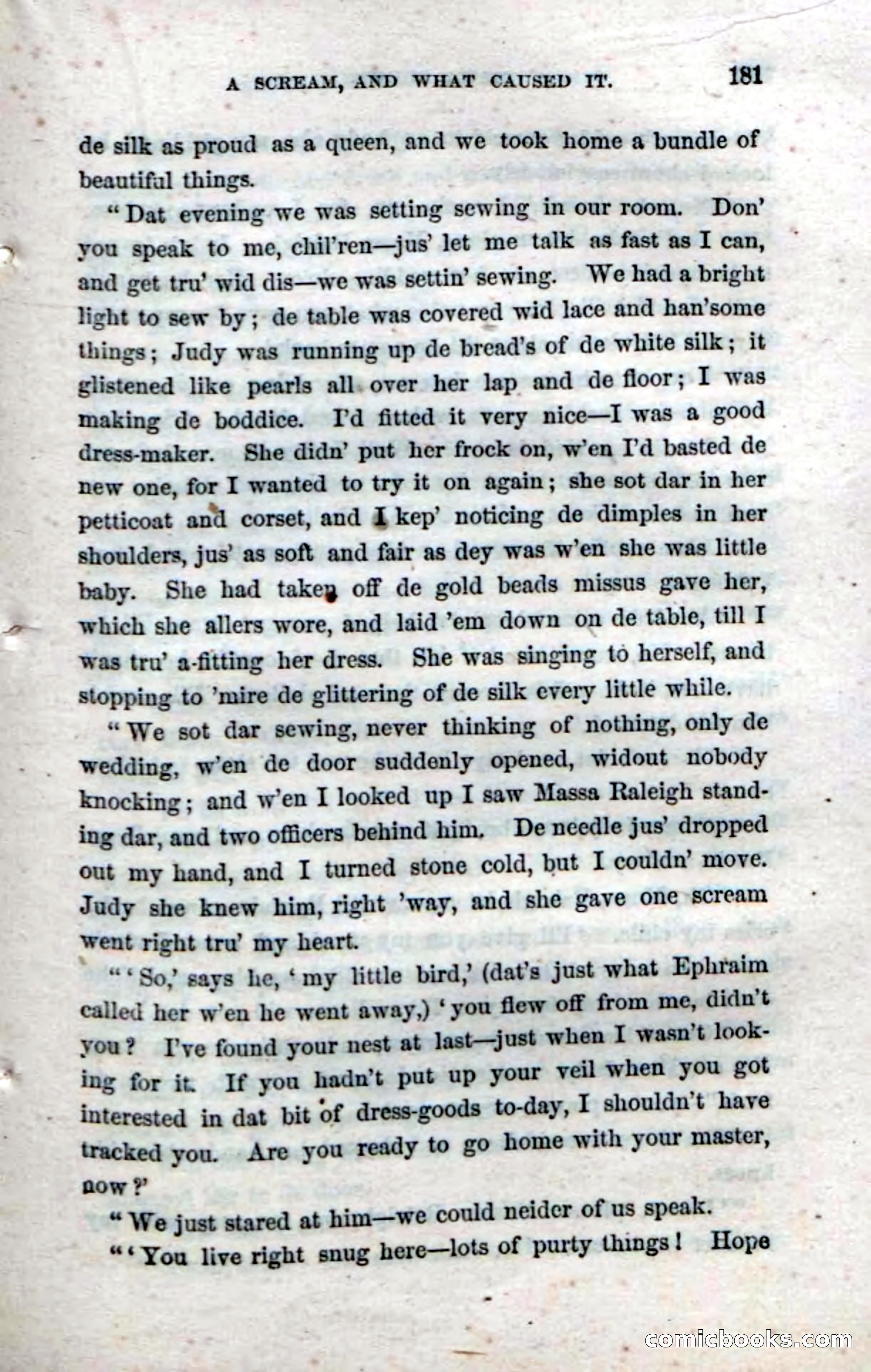 Beadle's Dime Novels No. 33: Maum Guinea and Her Plantation Children — page 191 of 228
