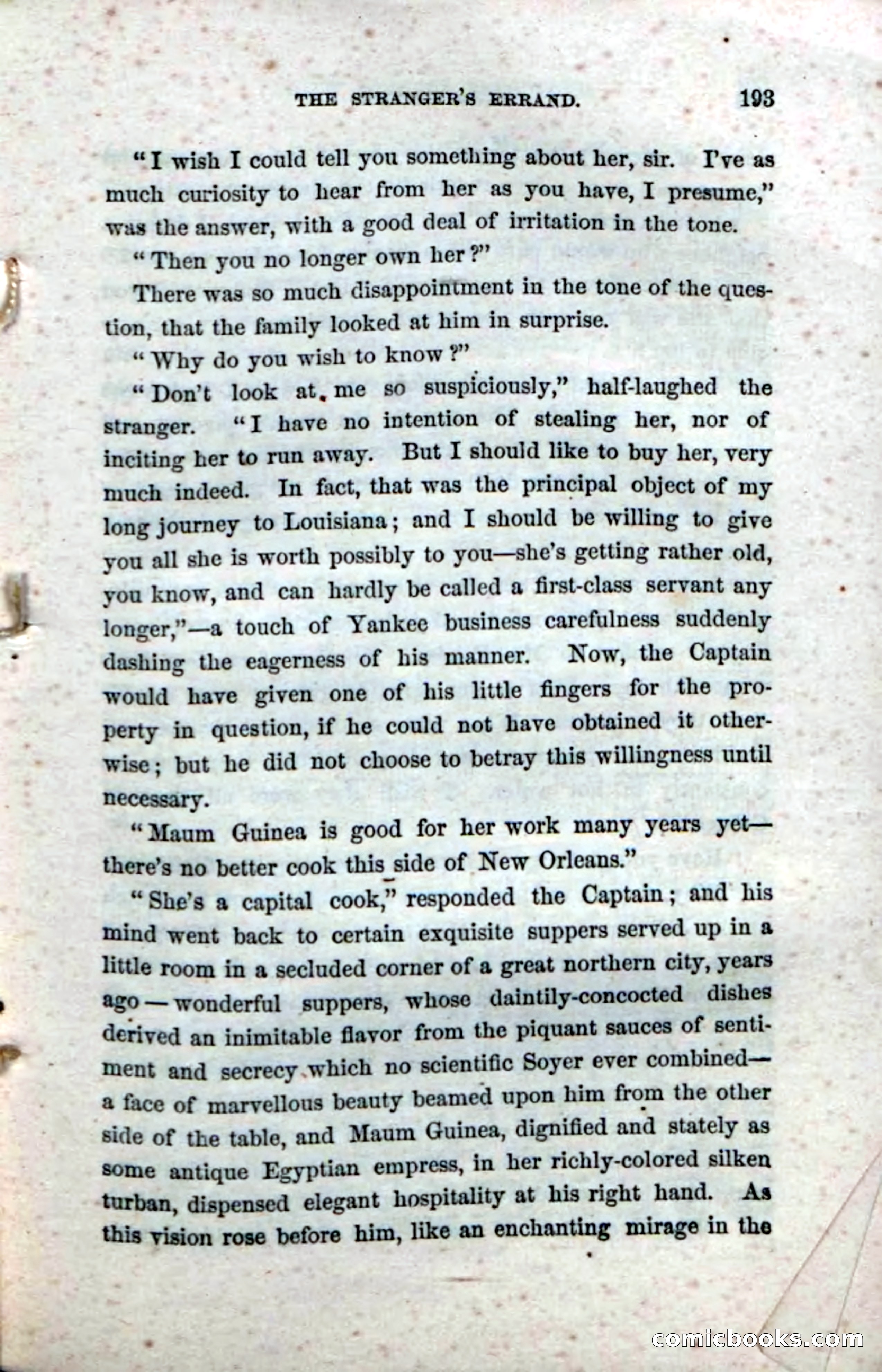 Beadle's Dime Novels No. 33: Maum Guinea and Her Plantation Children — page 203 of 228