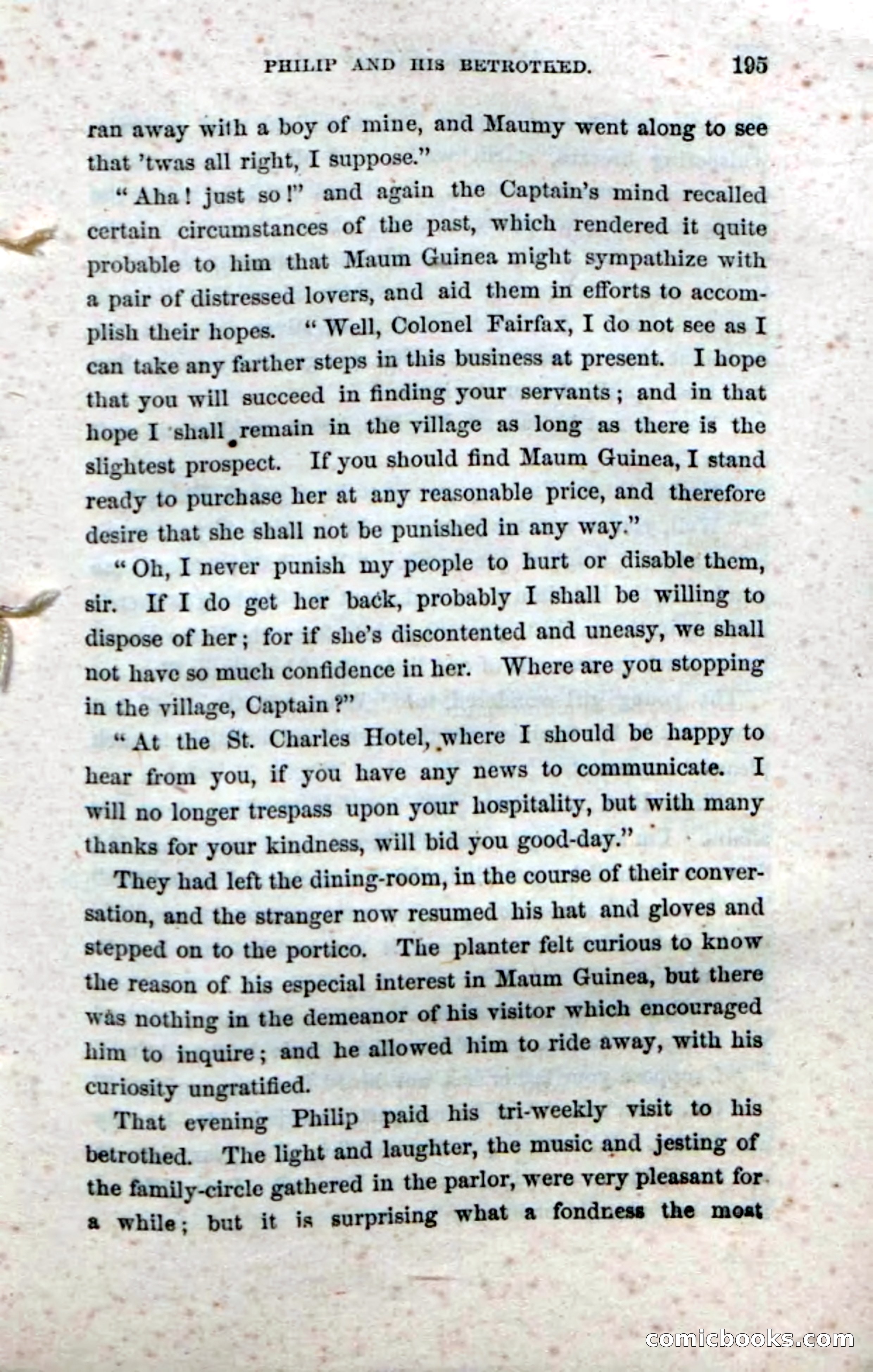 Beadle's Dime Novels No. 33: Maum Guinea and Her Plantation Children — page 205 of 228