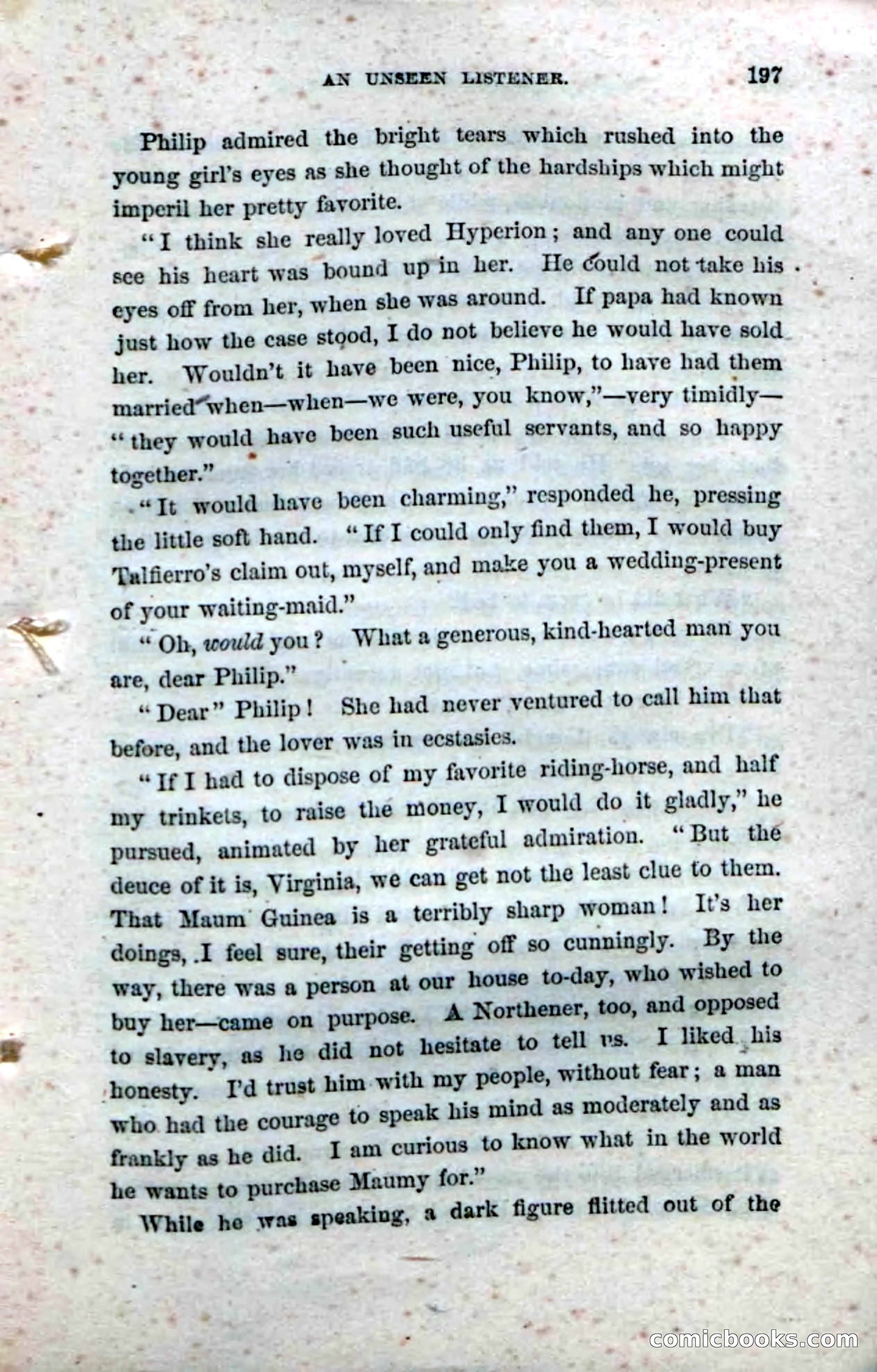 Beadle's Dime Novels No. 33: Maum Guinea and Her Plantation Children — page 207 of 228