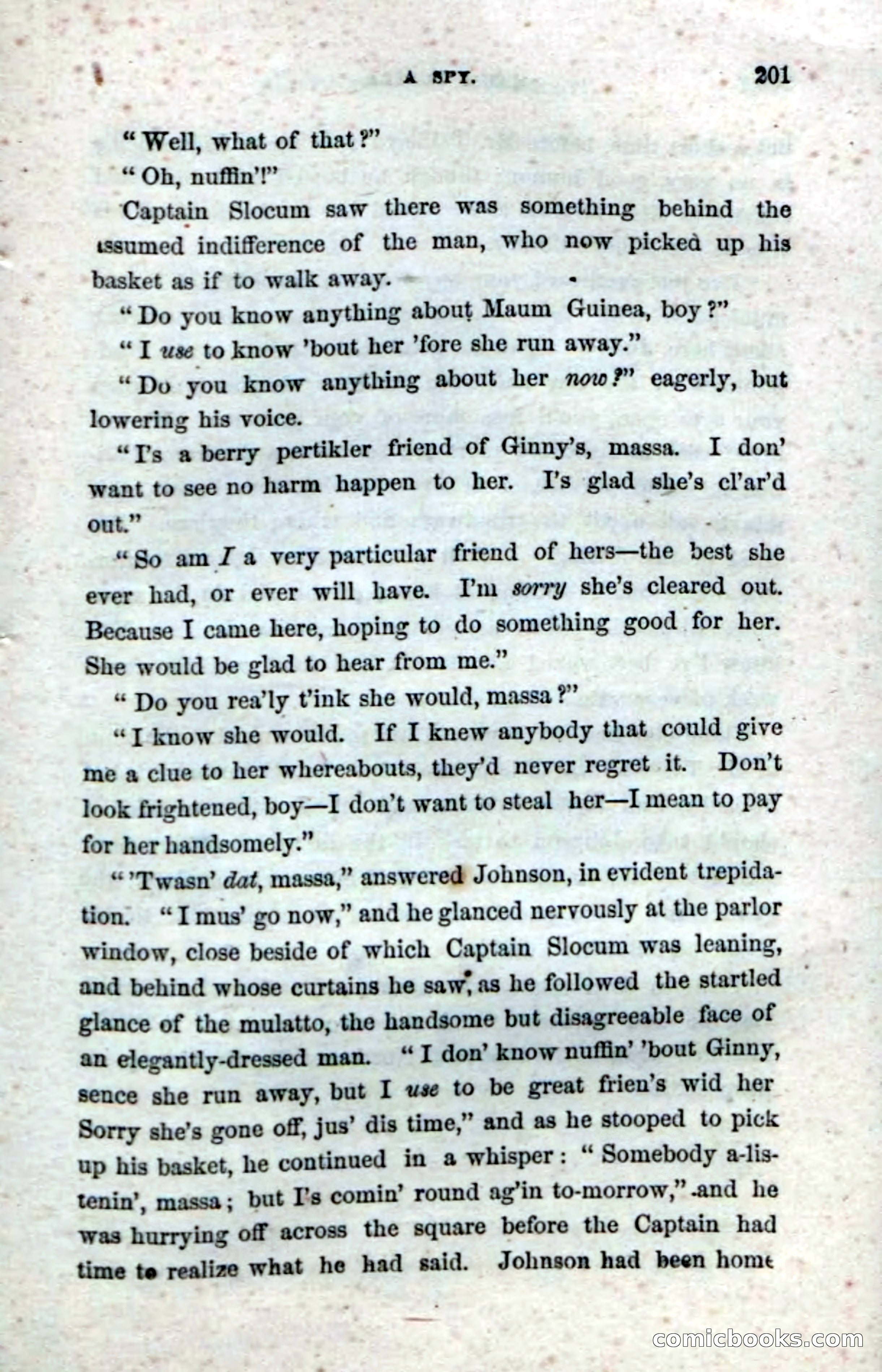 Beadle's Dime Novels No. 33: Maum Guinea and Her Plantation Children — page 211 of 228