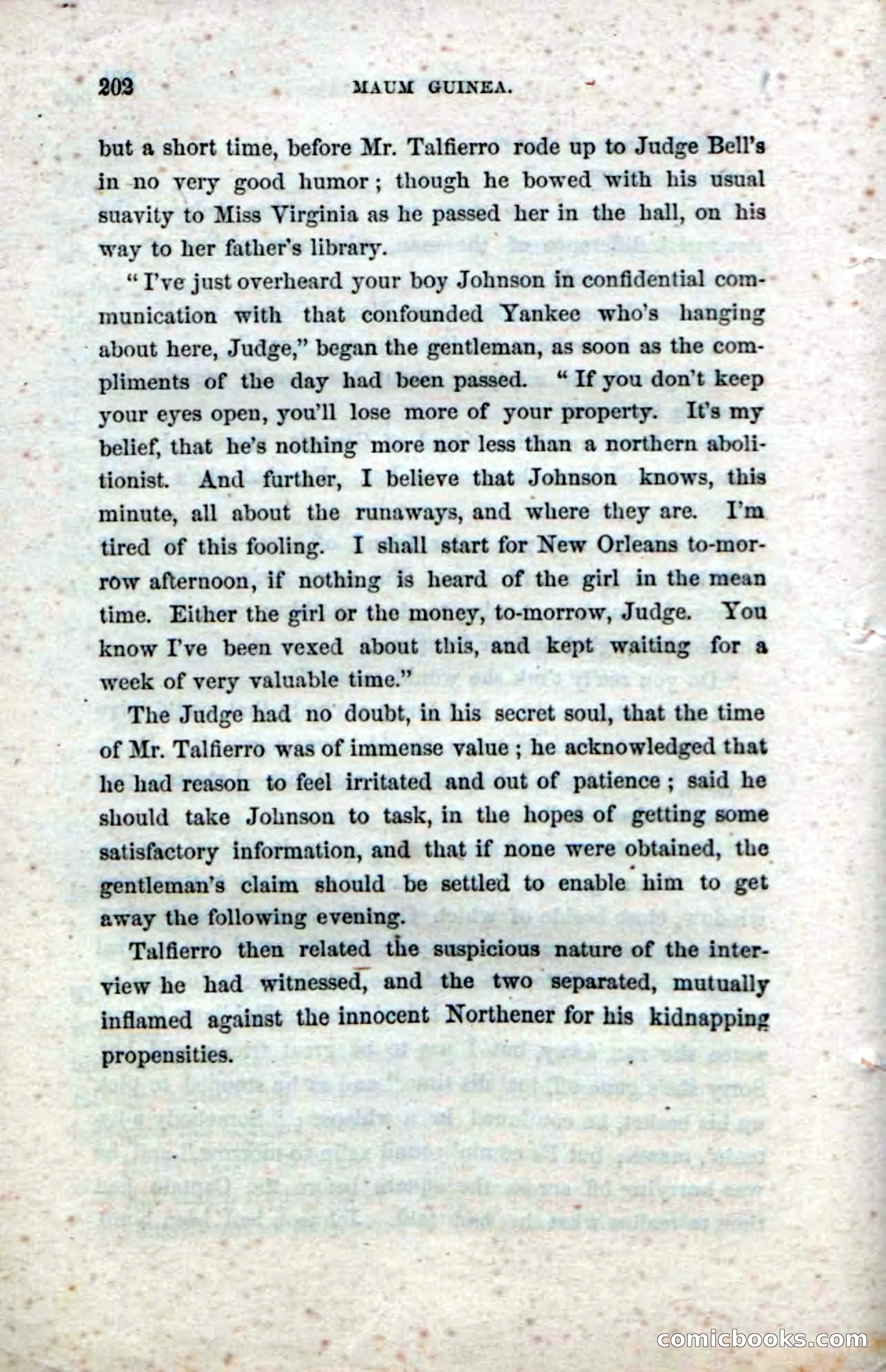 Beadle's Dime Novels No. 33: Maum Guinea and Her Plantation Children — page 212 of 228