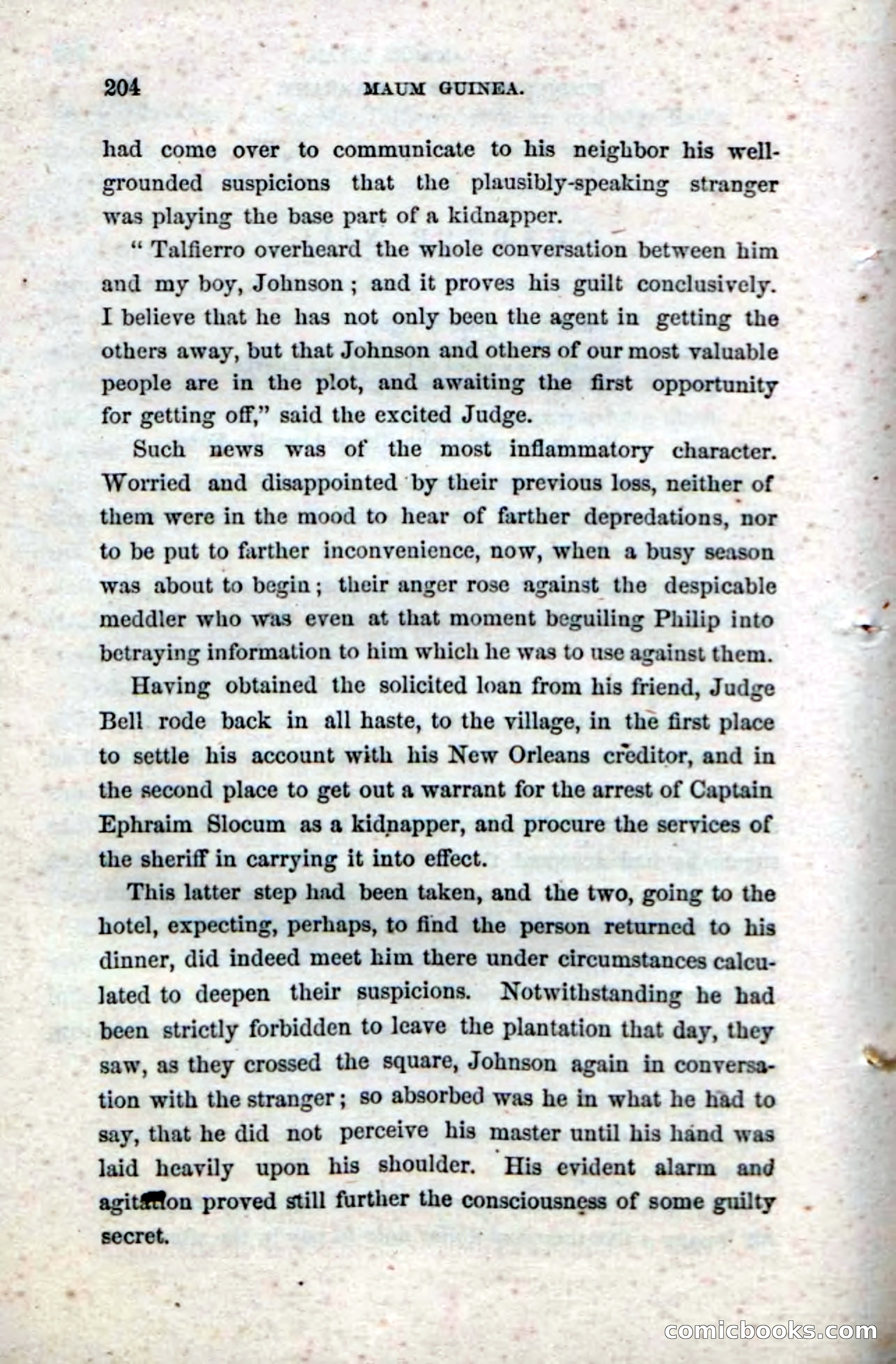 Beadle's Dime Novels No. 33: Maum Guinea and Her Plantation Children — page 214 of 228
