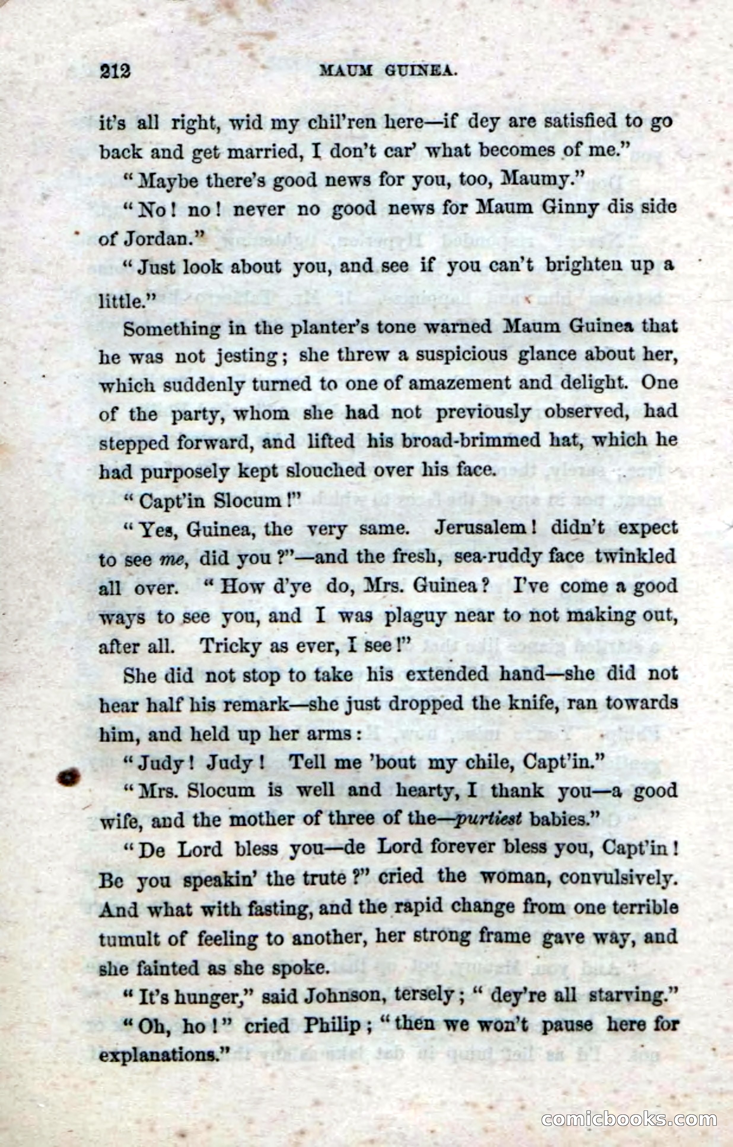 Beadle's Dime Novels No. 33: Maum Guinea and Her Plantation Children — page 222 of 228