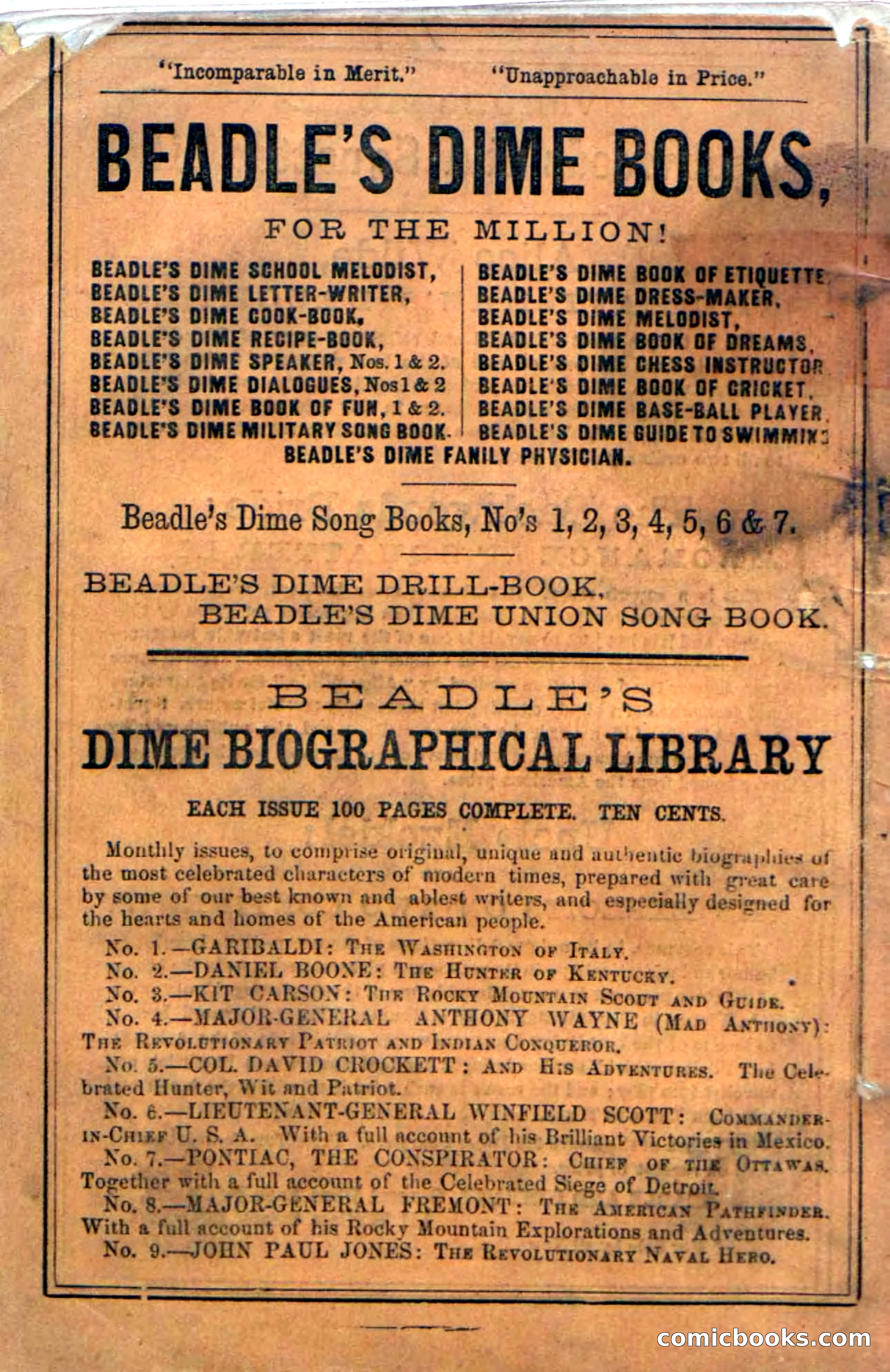 Beadle's Dime Novels No. 33: Maum Guinea and Her Plantation Children — page 228 of 228