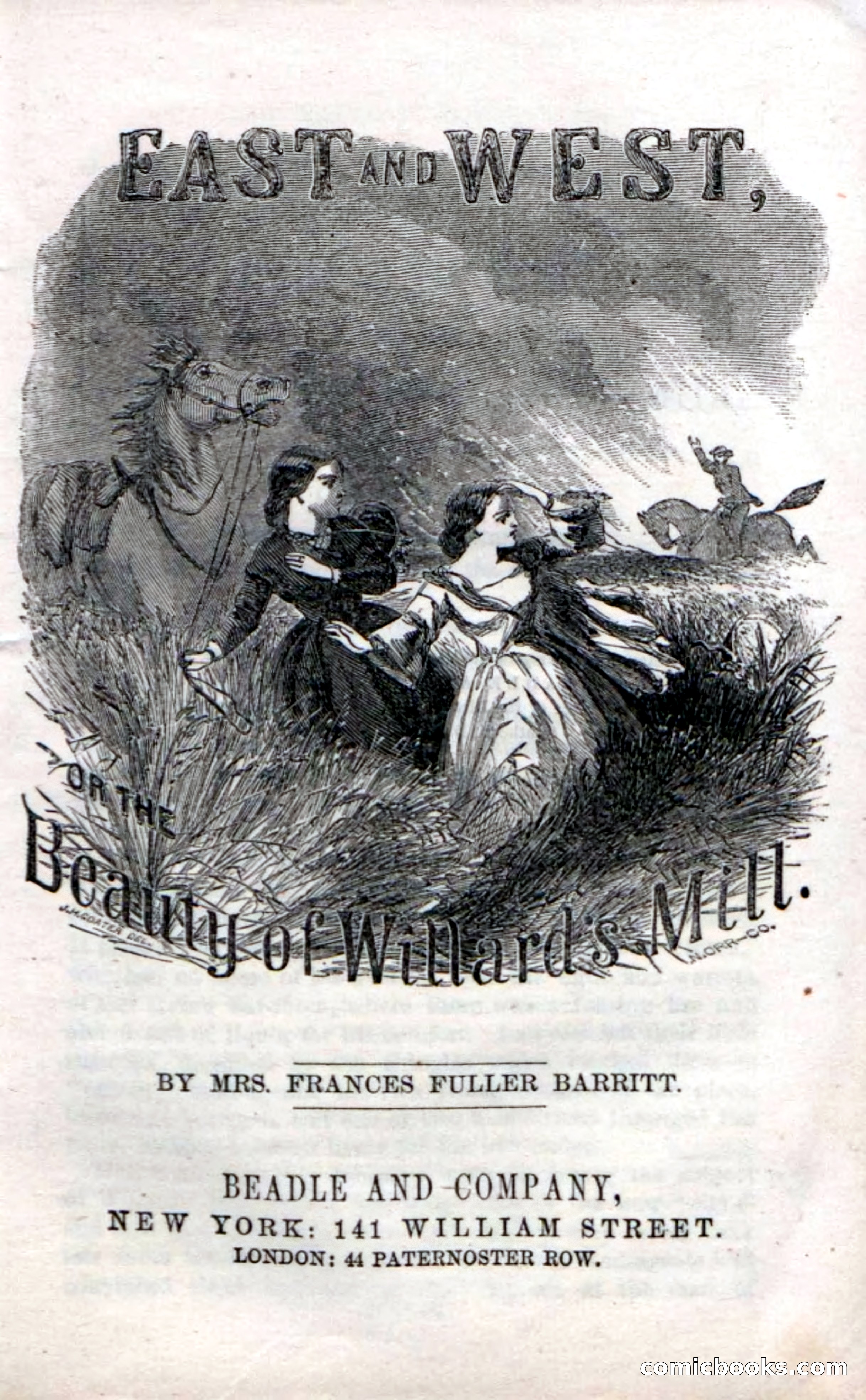 Beadle's Dime Novels No. 35: East and West — page 3 of 114
