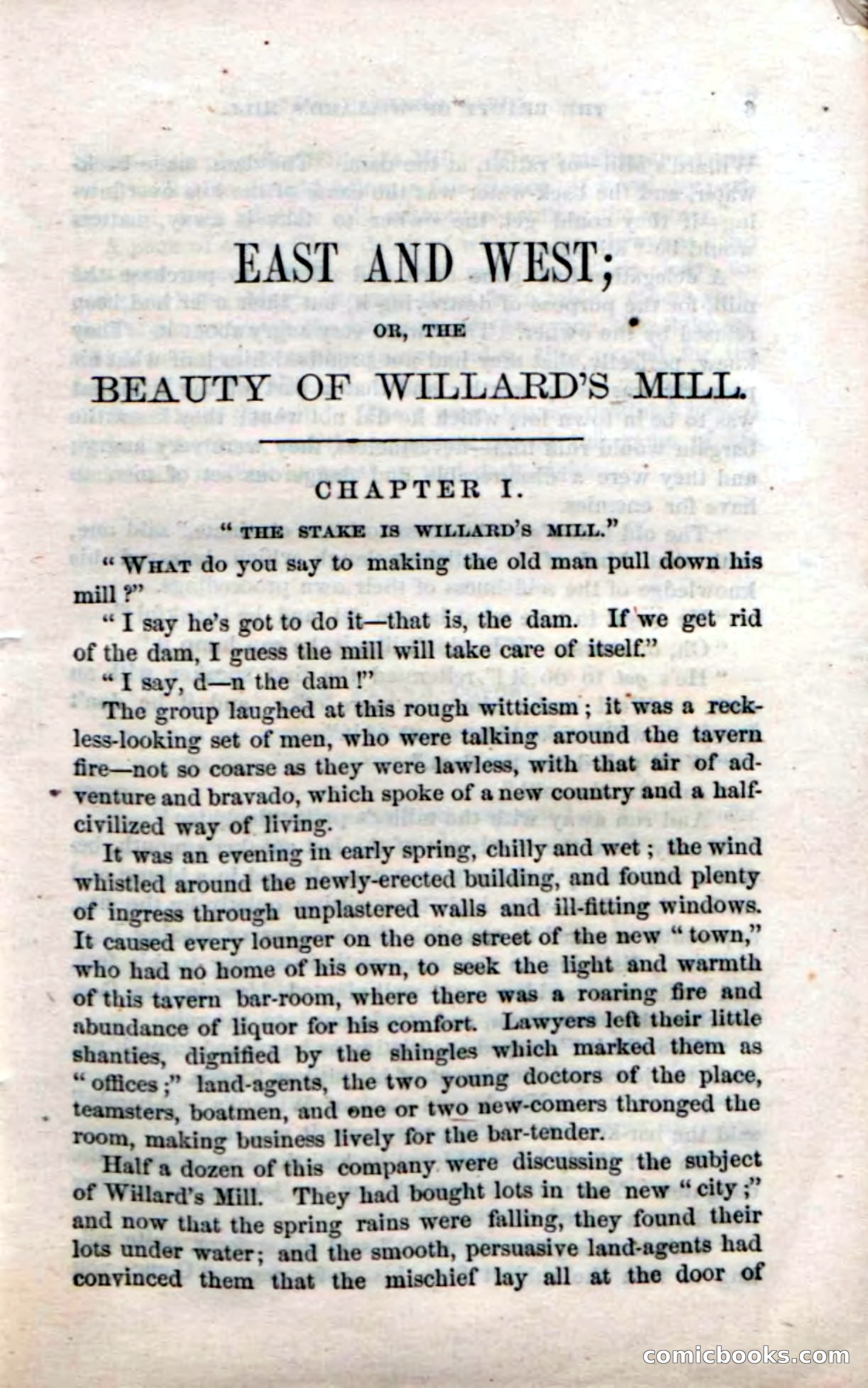 Beadle's Dime Novels No. 35: East and West — page 5 of 114