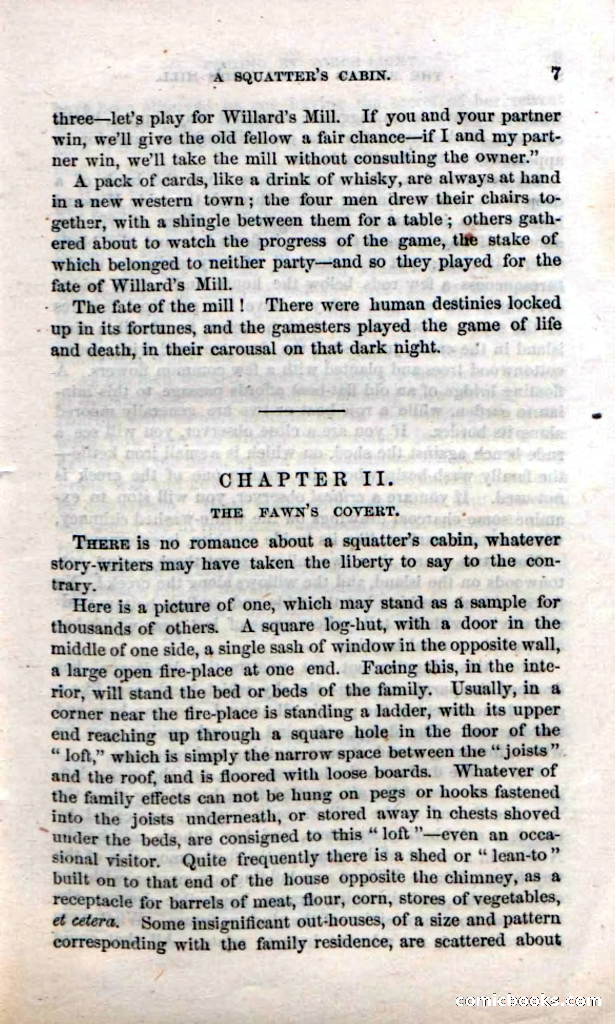Beadle's Dime Novels No. 35: East and West — page 7 of 114