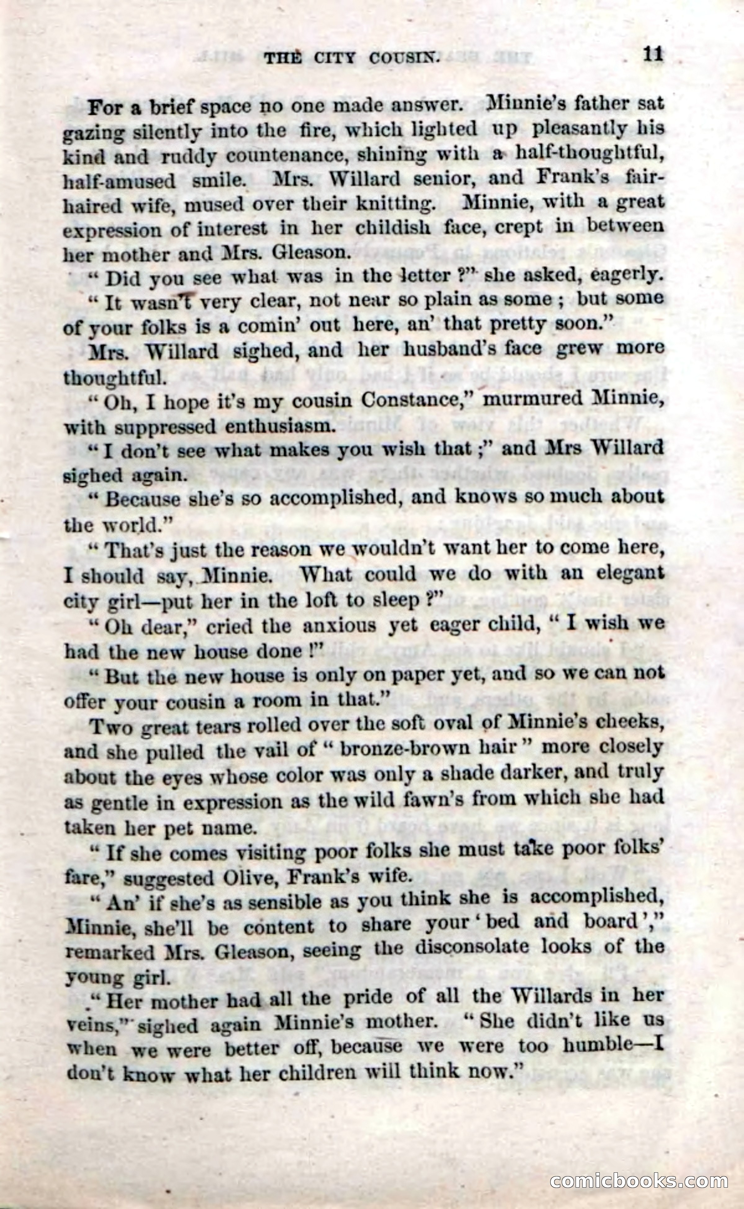 Beadle's Dime Novels No. 35: East and West — page 11 of 114