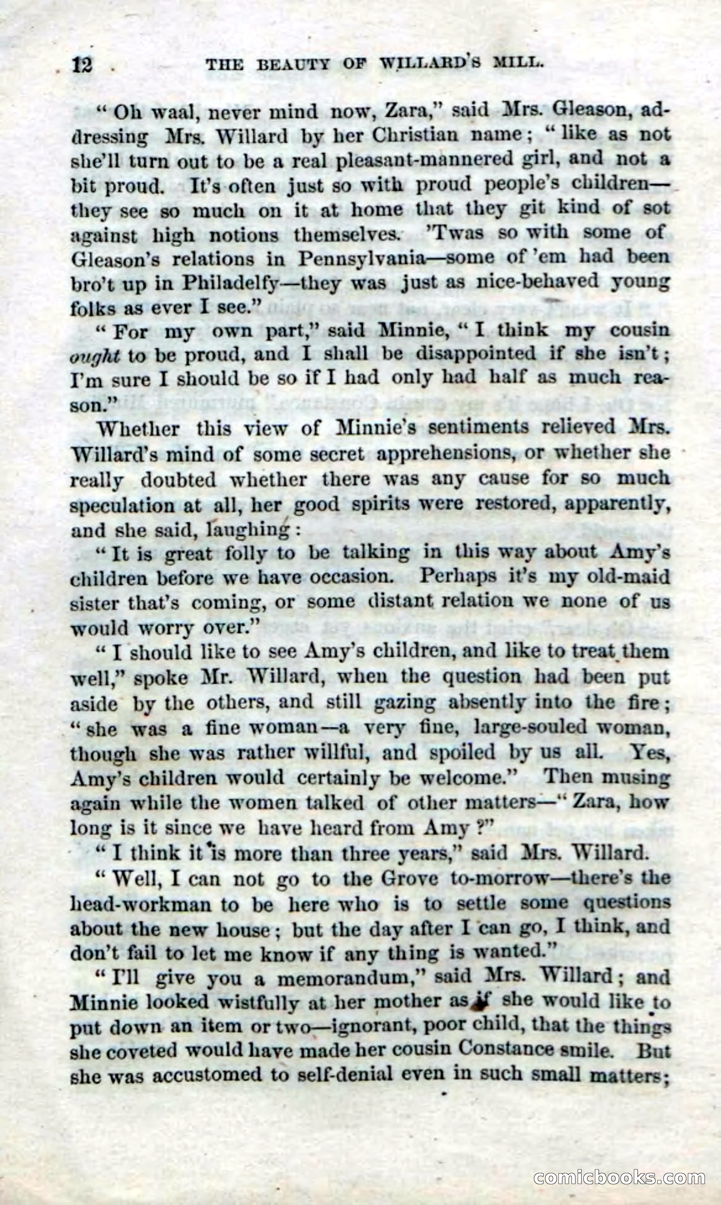 Beadle's Dime Novels No. 35: East and West — page 12 of 114