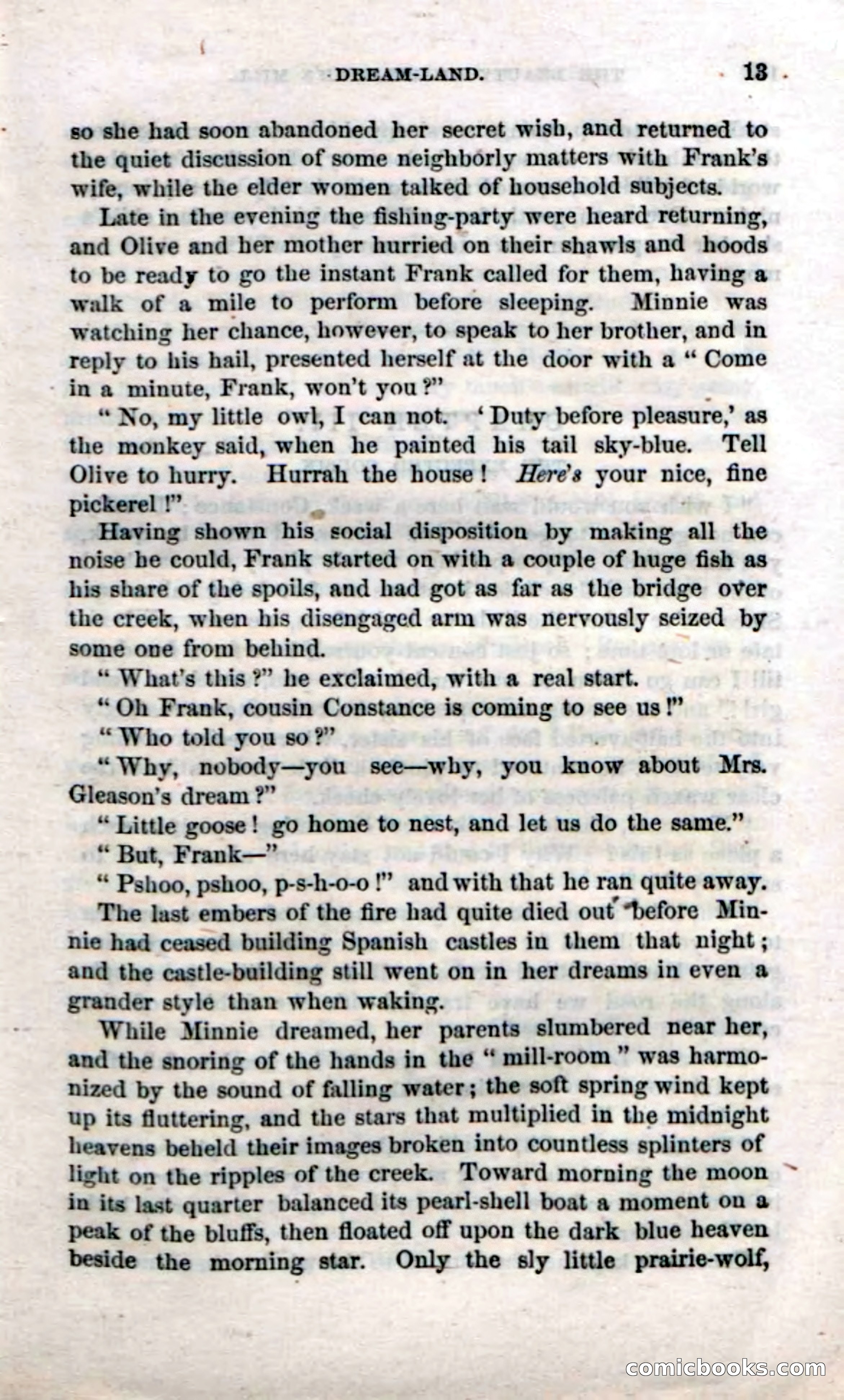 Beadle's Dime Novels No. 35: East and West — page 13 of 114