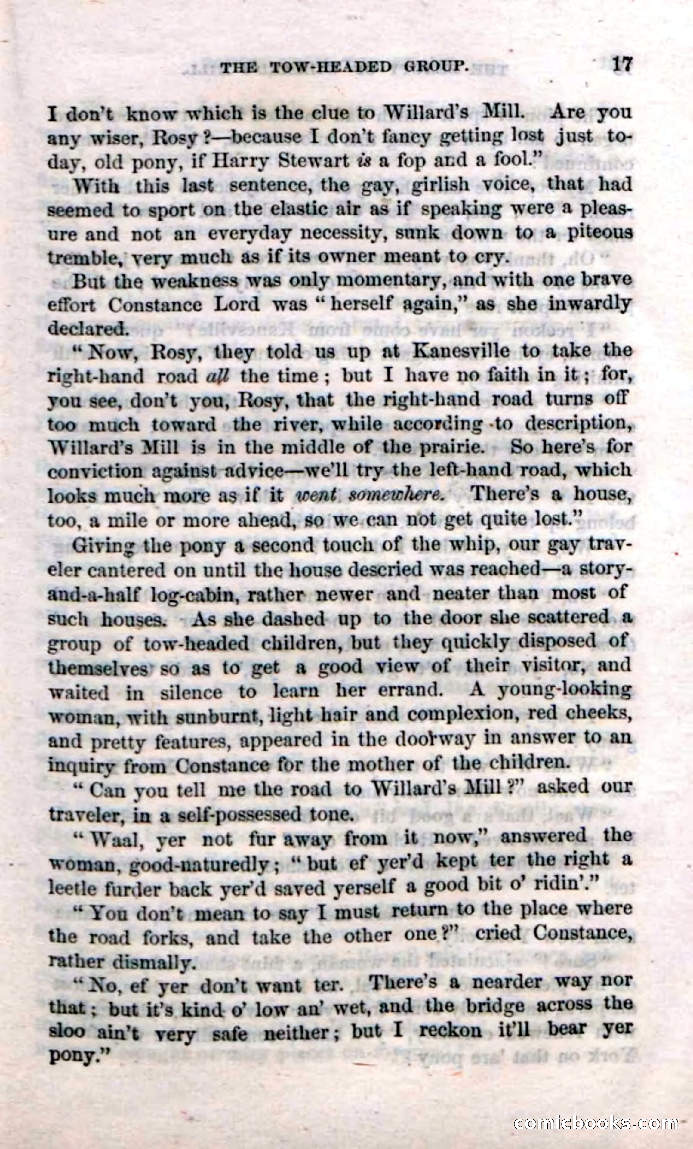 Beadle's Dime Novels No. 35: East and West — page 17 of 114