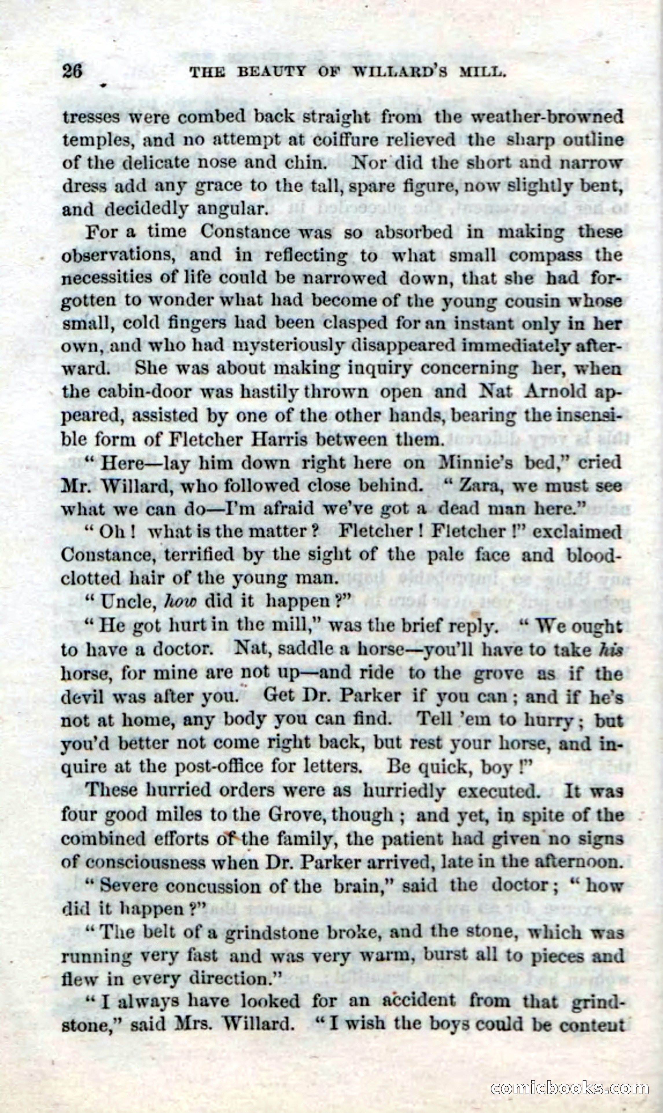 Beadle's Dime Novels No. 35: East and West — page 26 of 114