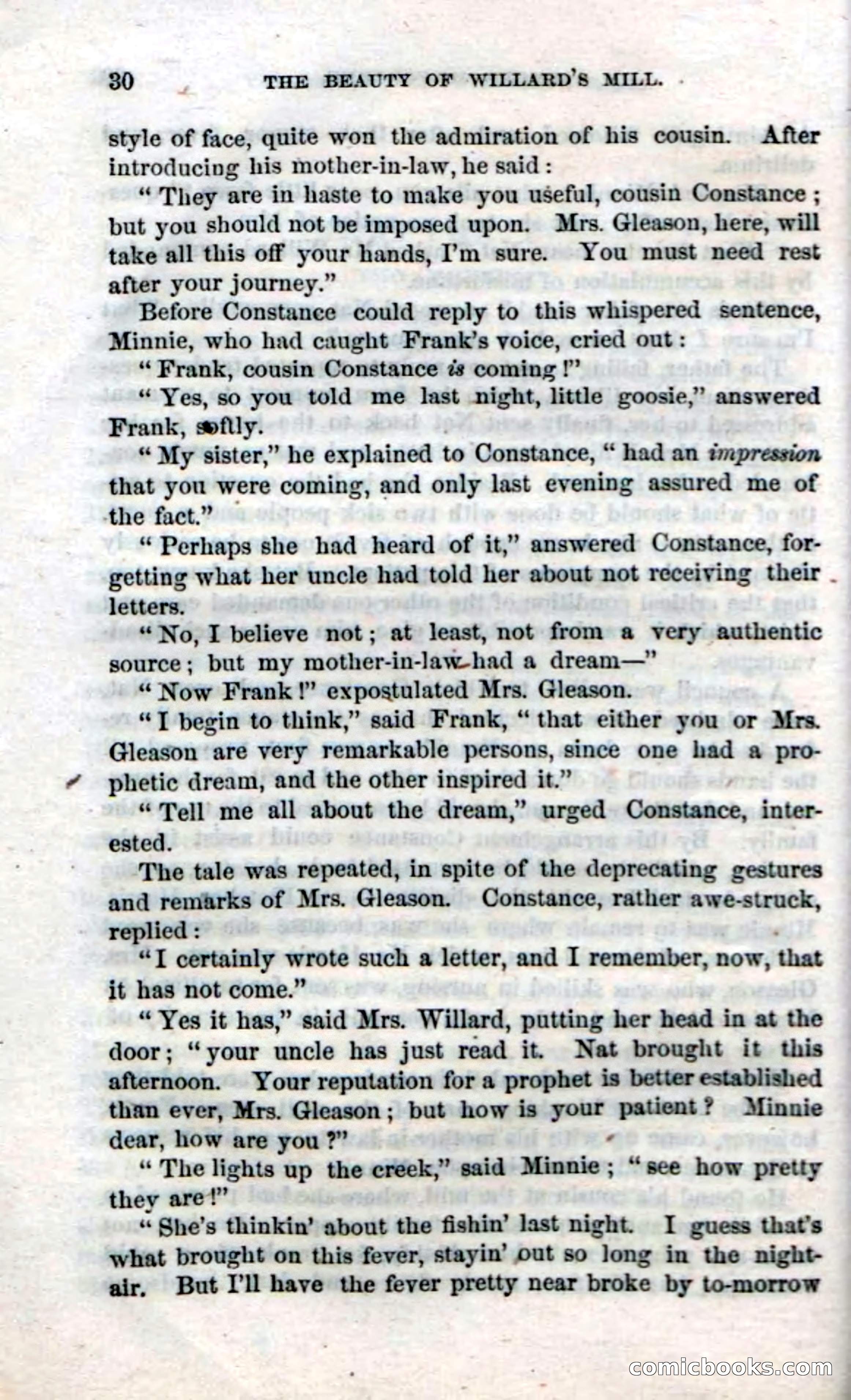 Beadle's Dime Novels No. 35: East and West — page 30 of 114