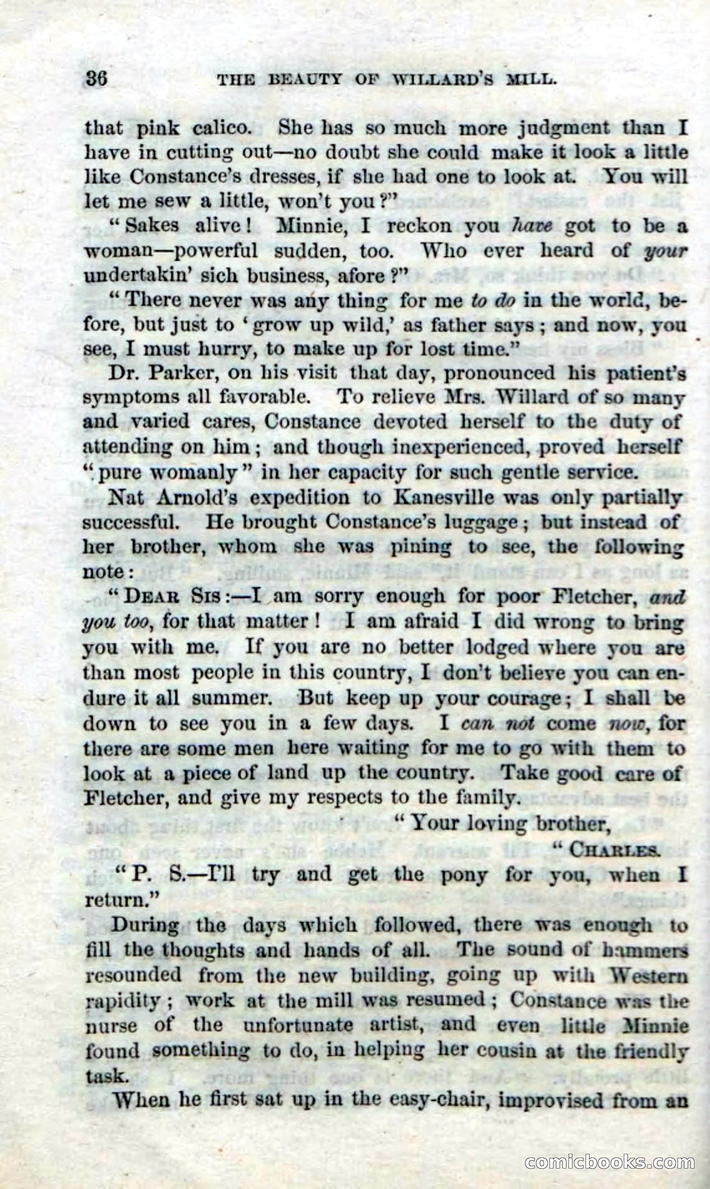 Beadle's Dime Novels No. 35: East and West — page 36 of 114
