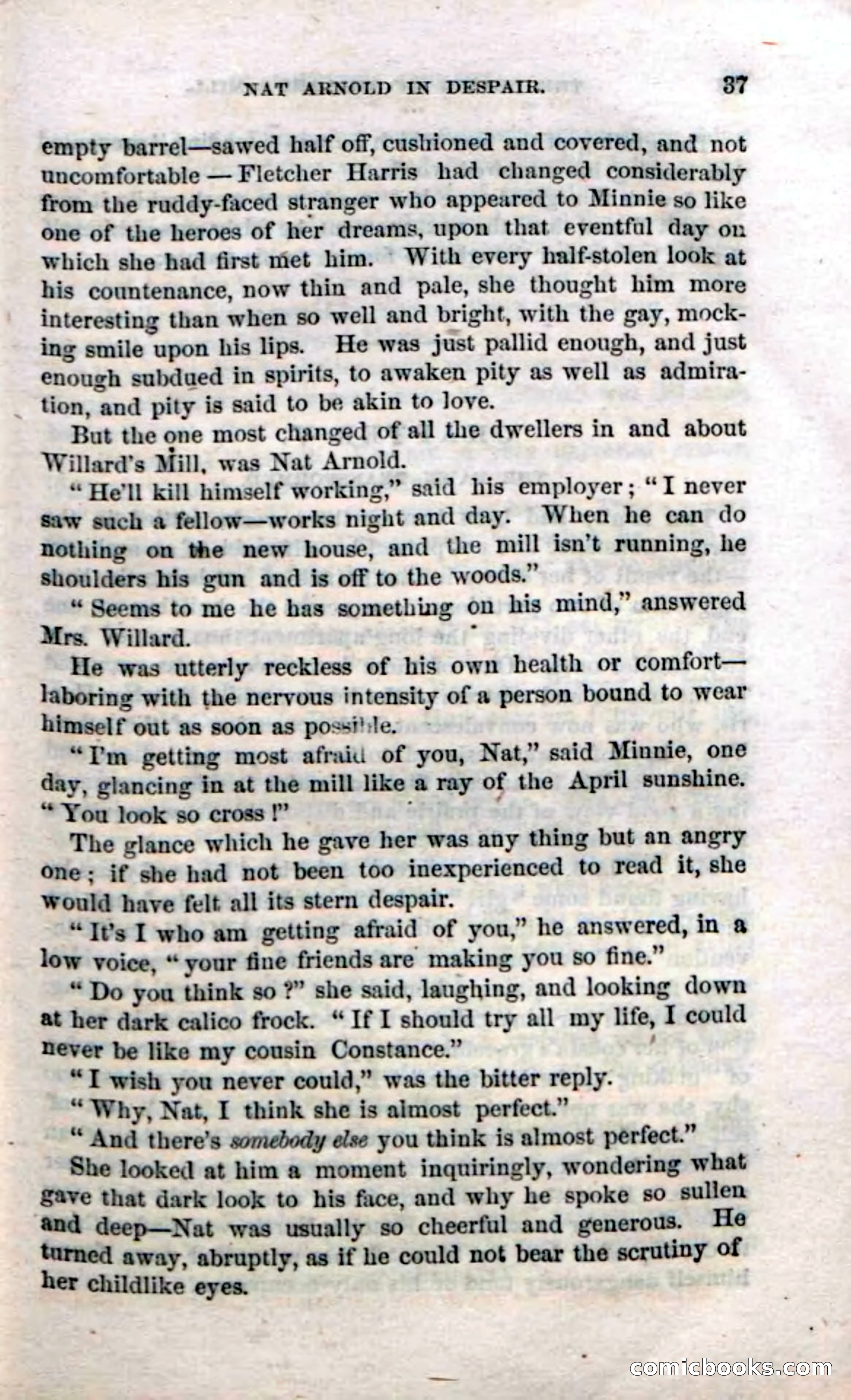 Beadle's Dime Novels No. 35: East and West — page 37 of 114